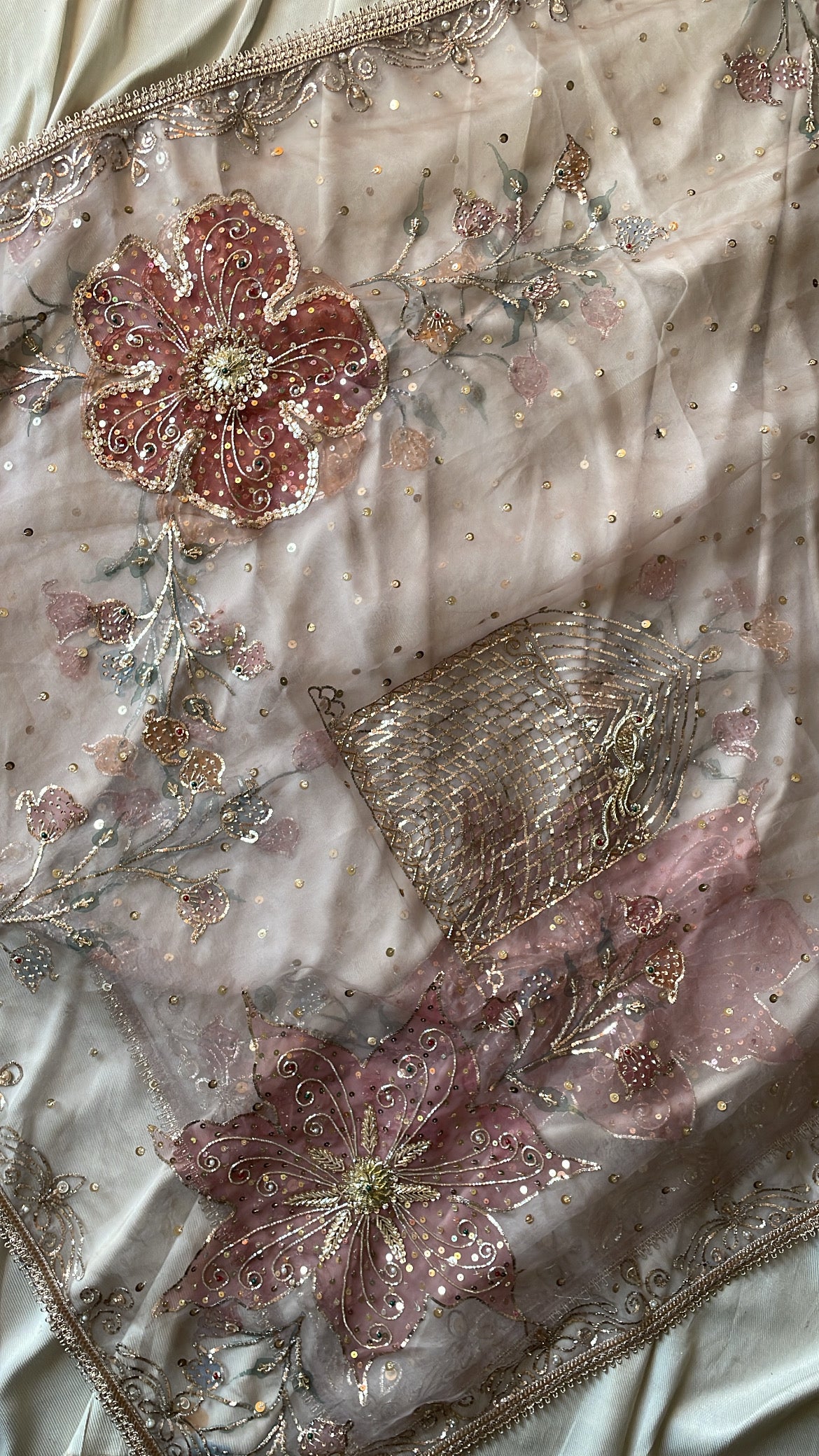 Festive HandPainted Dupatta