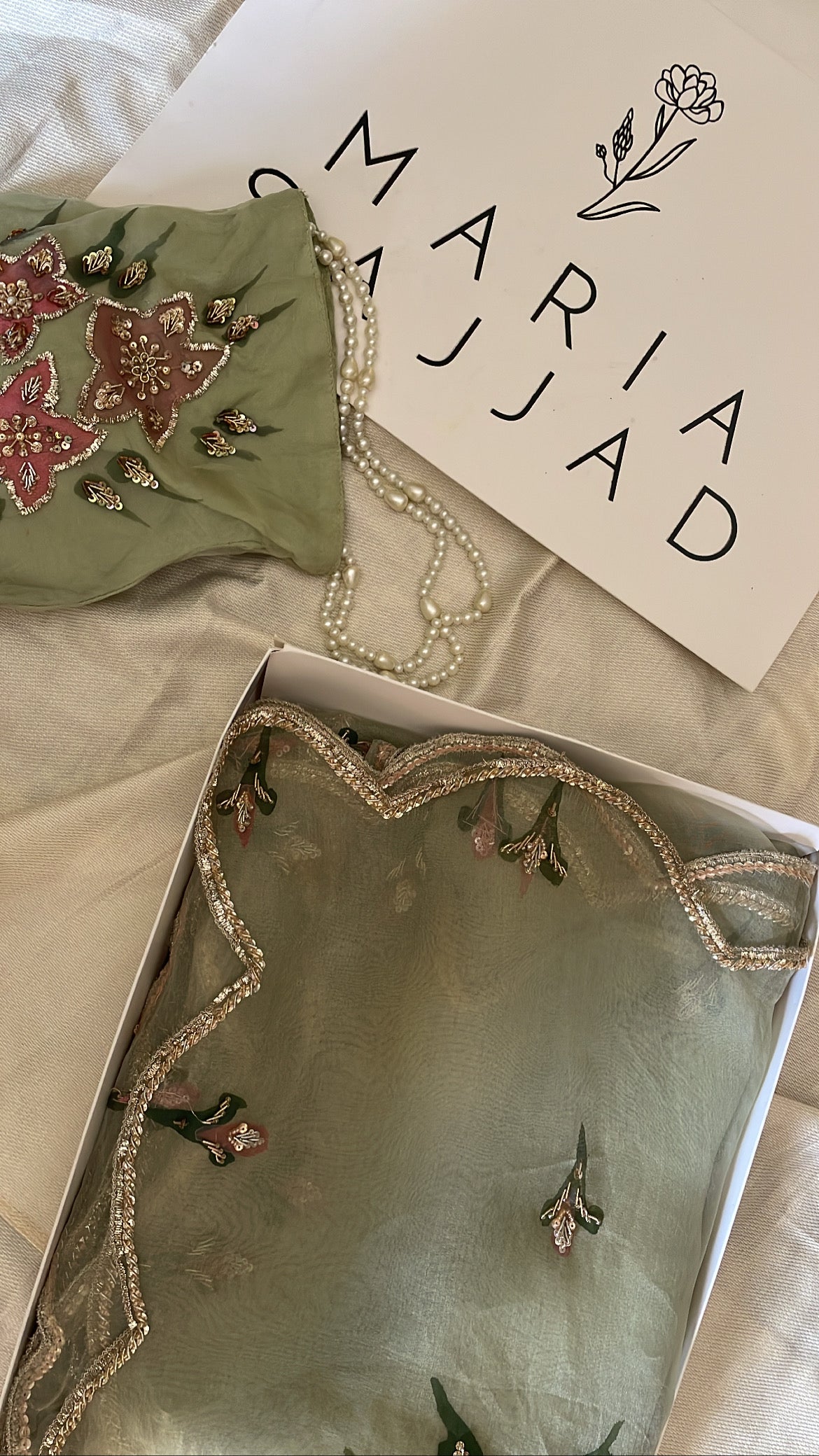 Festive HandPainted Dupatta