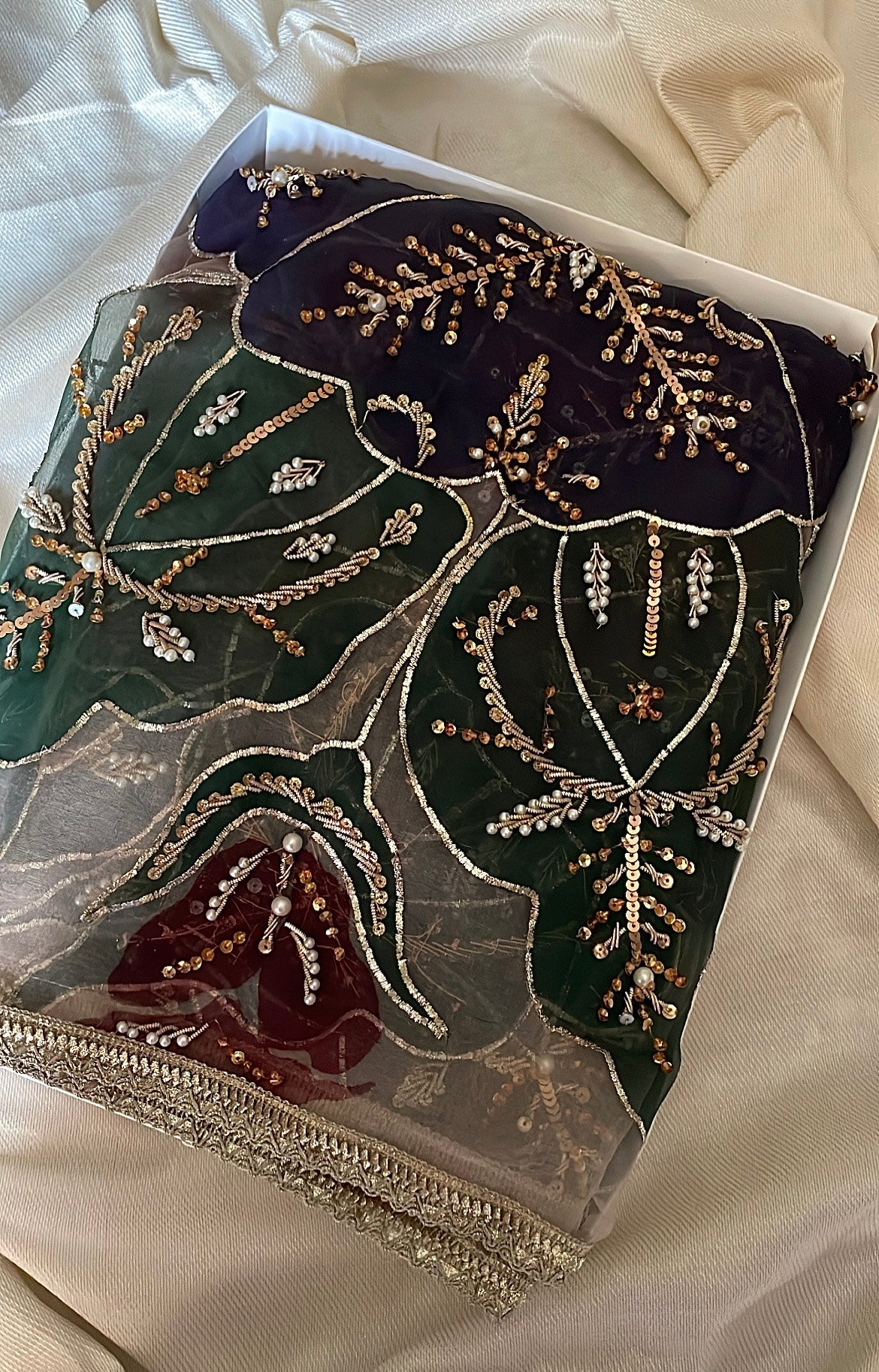 Festive HandPainted Dupatta