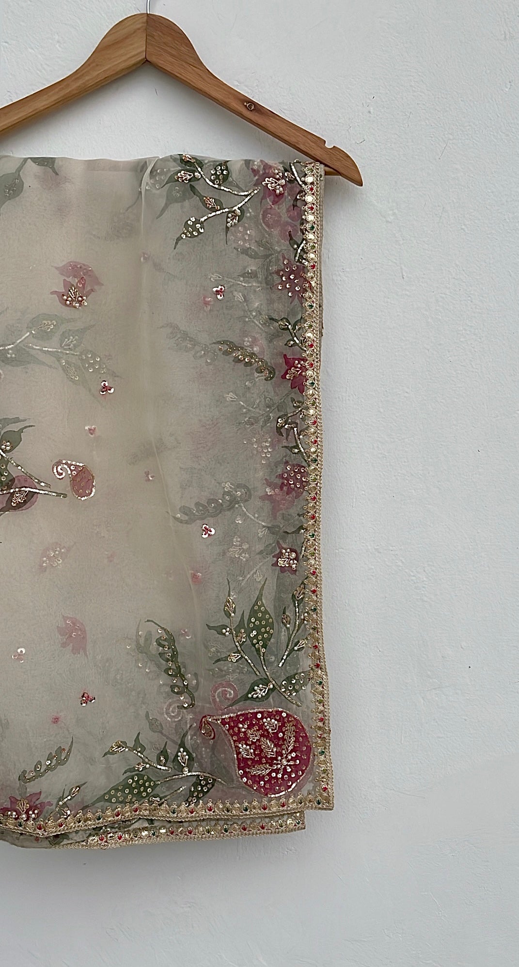 Festive HanPainted Dupatta