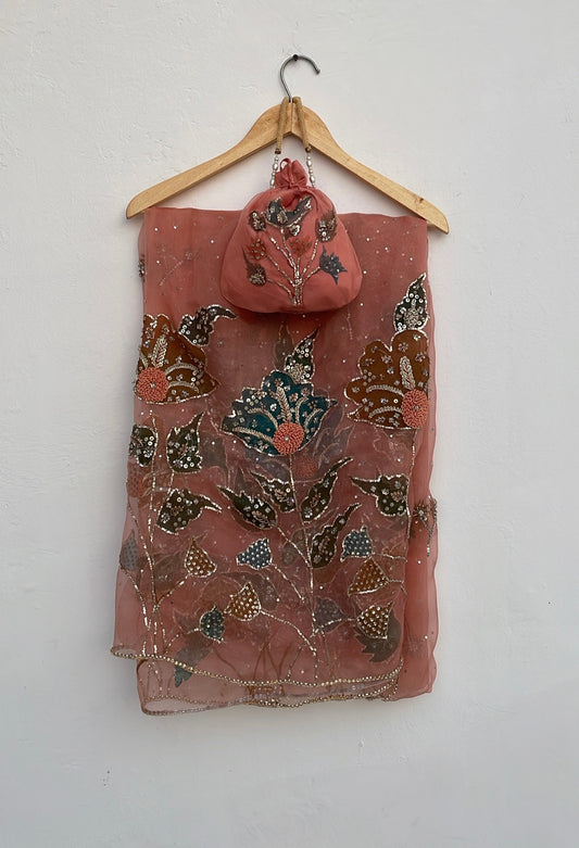 Festive HandPainted Dupatta