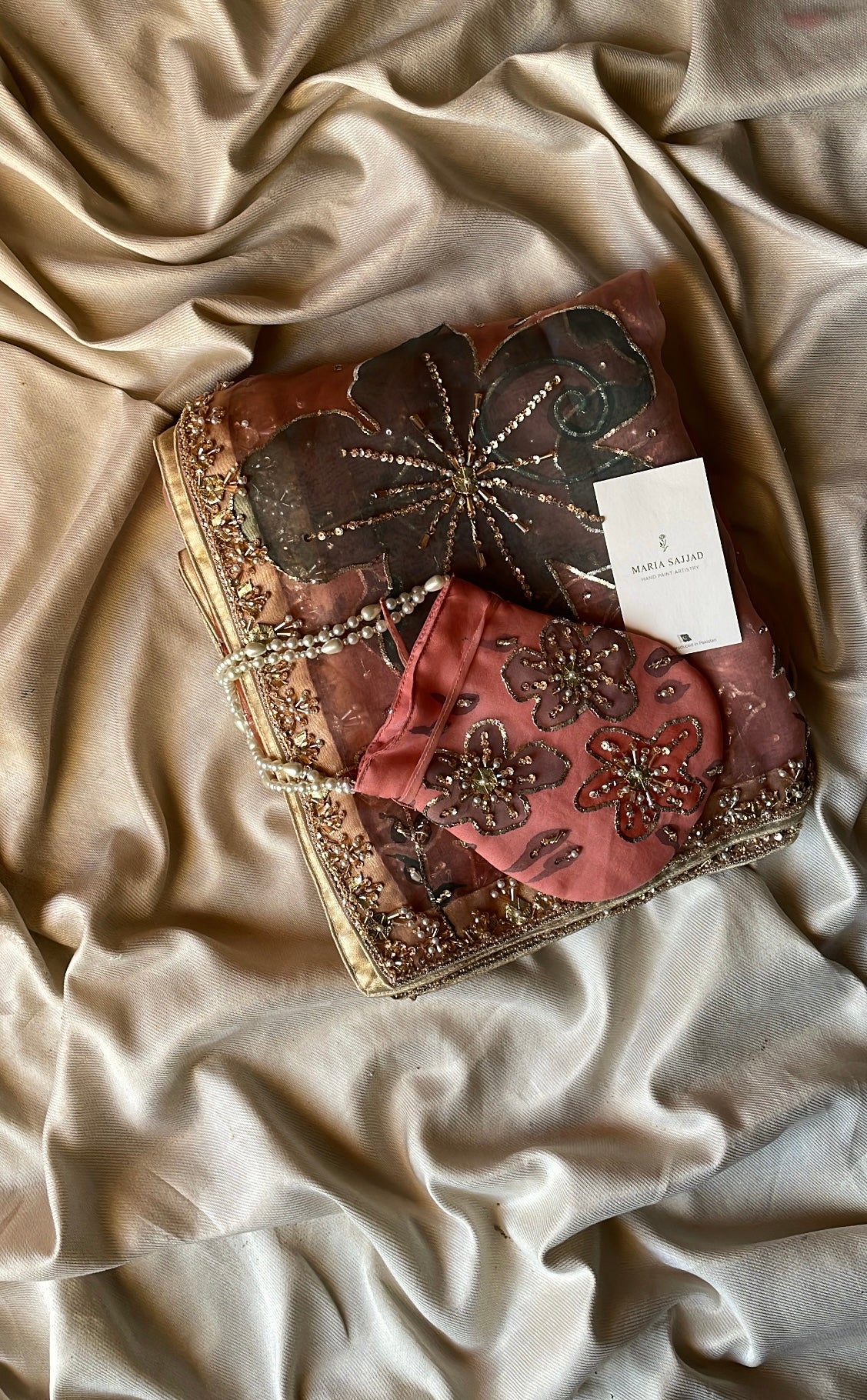 Festive HandPainted Dupatta