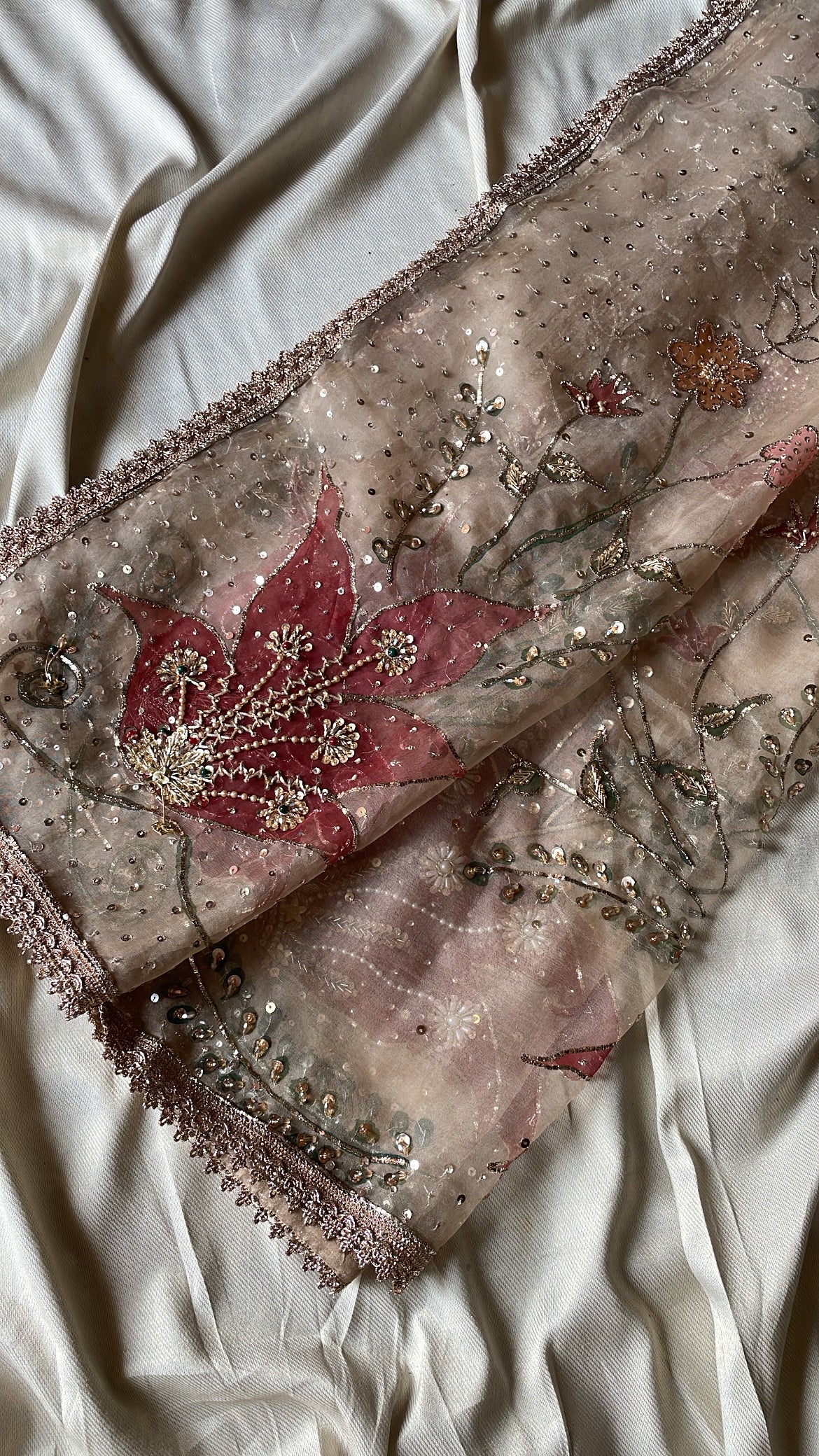 Festive HandPainted Dupatta