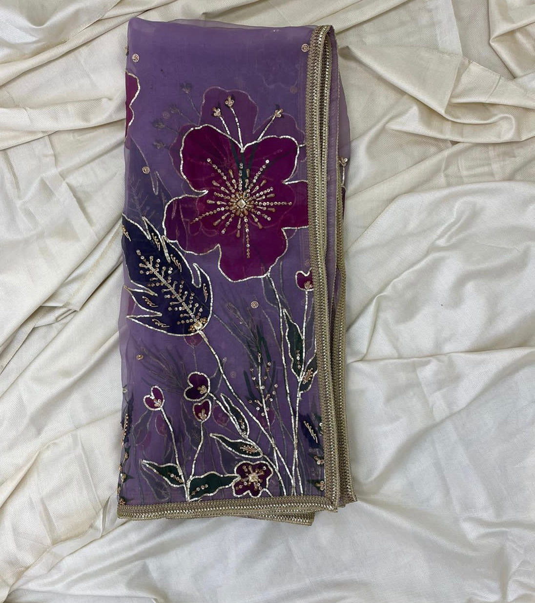 Festive HandPainted Dupatta