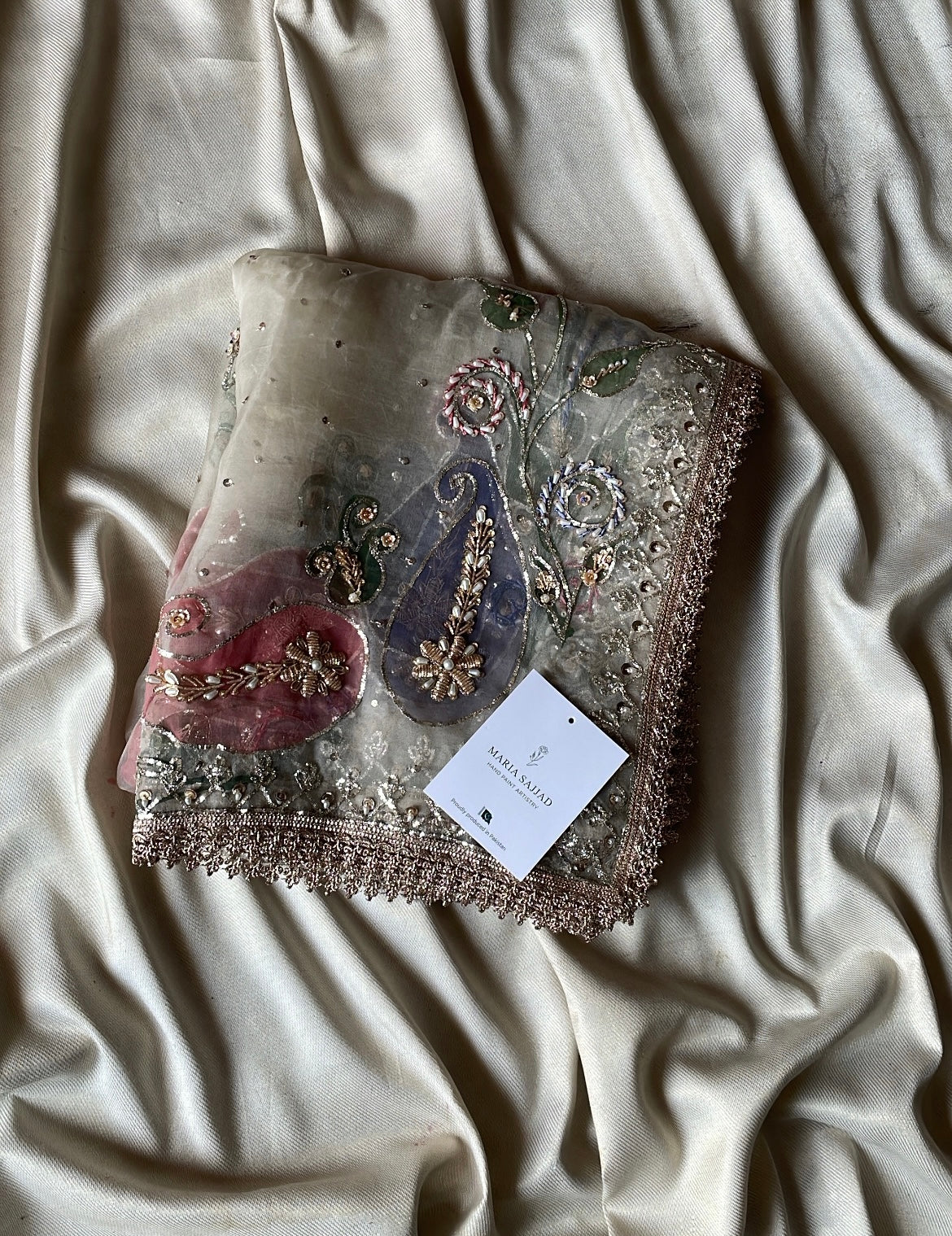 Festive HandPainted Dupatta