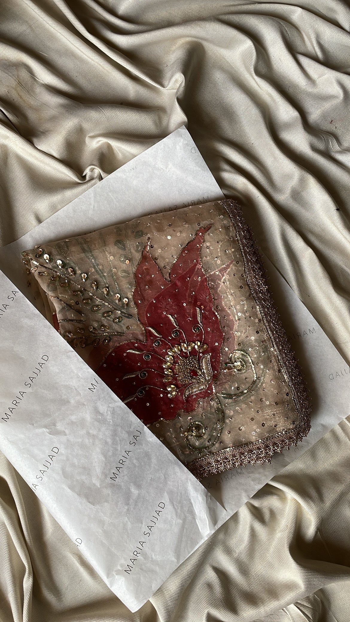 Festive HandPainted Dupatta