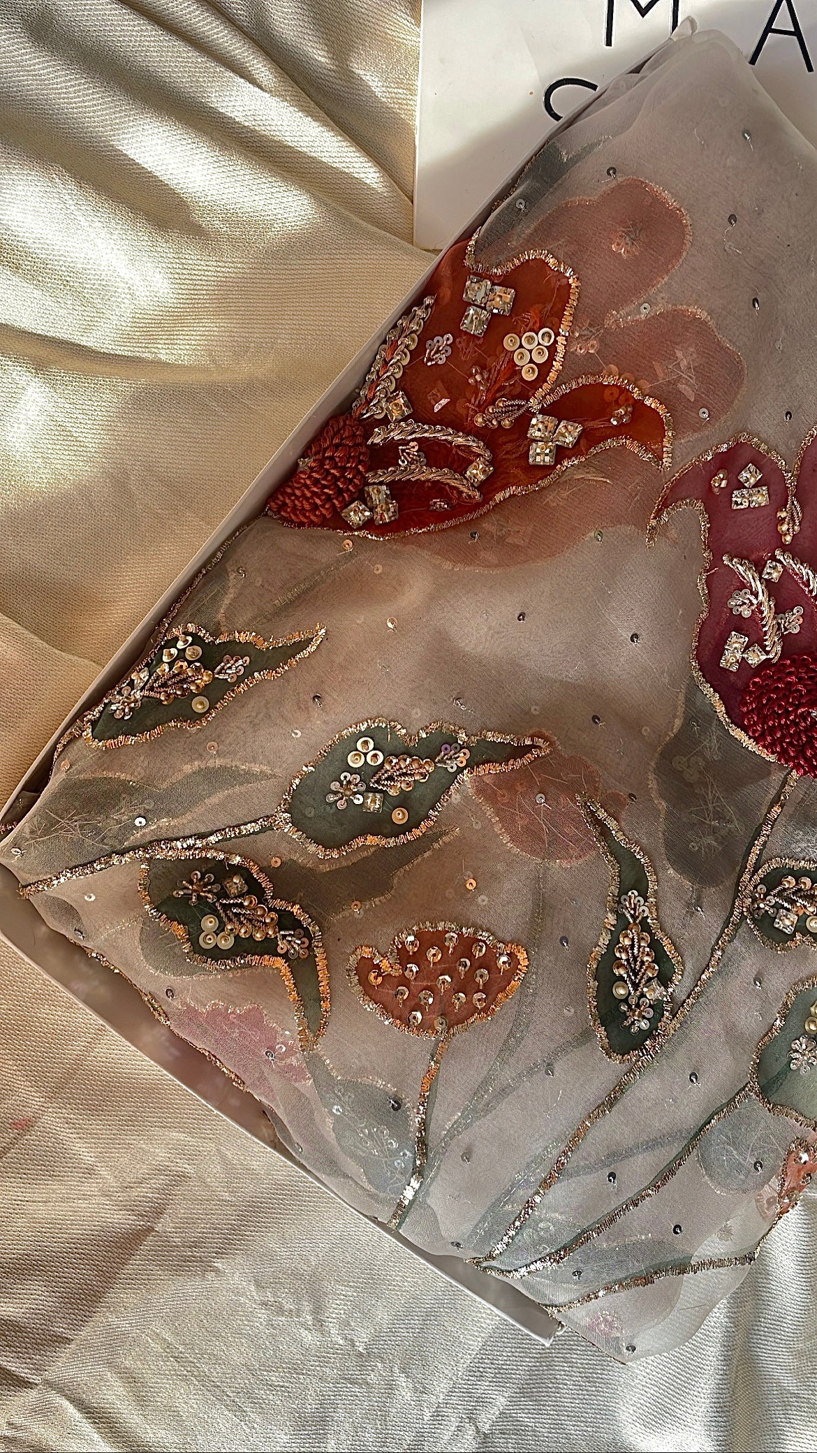 Festive HandPainted Dupatta