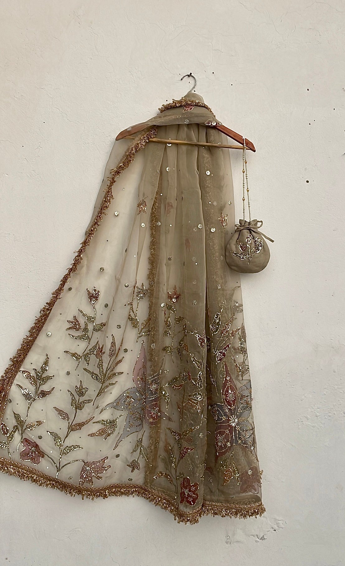 Festive HandPainted Dupatta