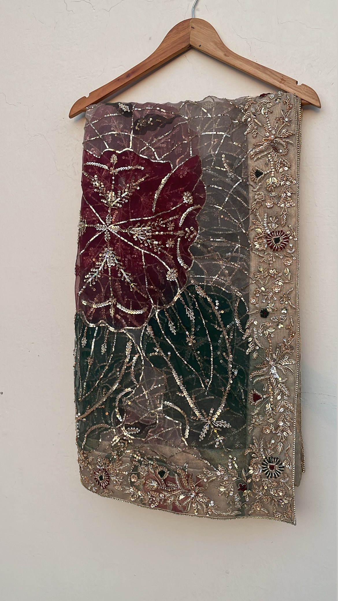 Bridal HandPainted Dupatta