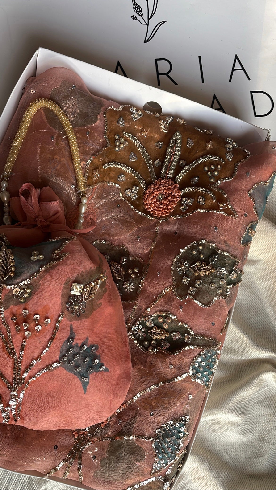 Festive HandPainted Dupatta