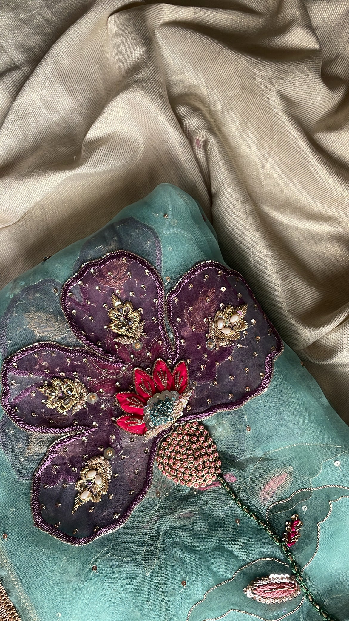 Festive HandPainted Dupatta