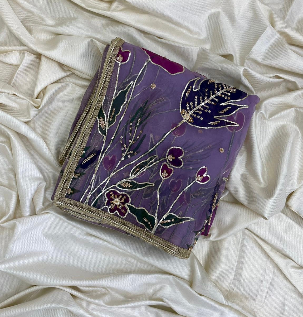 Festive HandPainted Dupatta