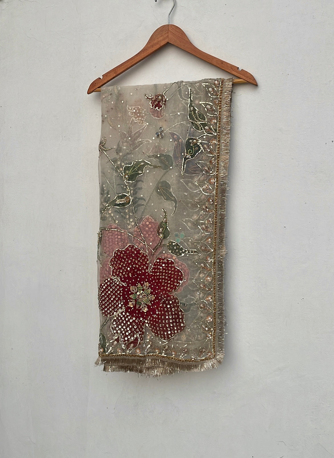 Bridal HandPainted Dupatta