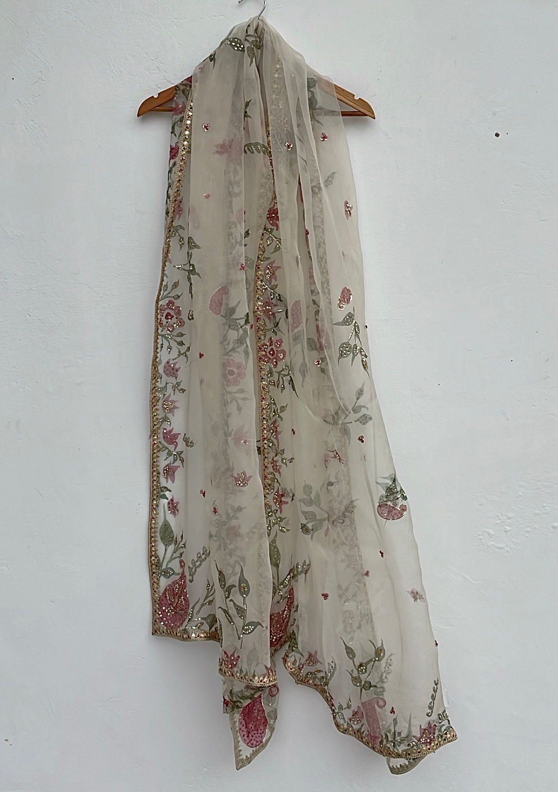 Festive HanPainted Dupatta