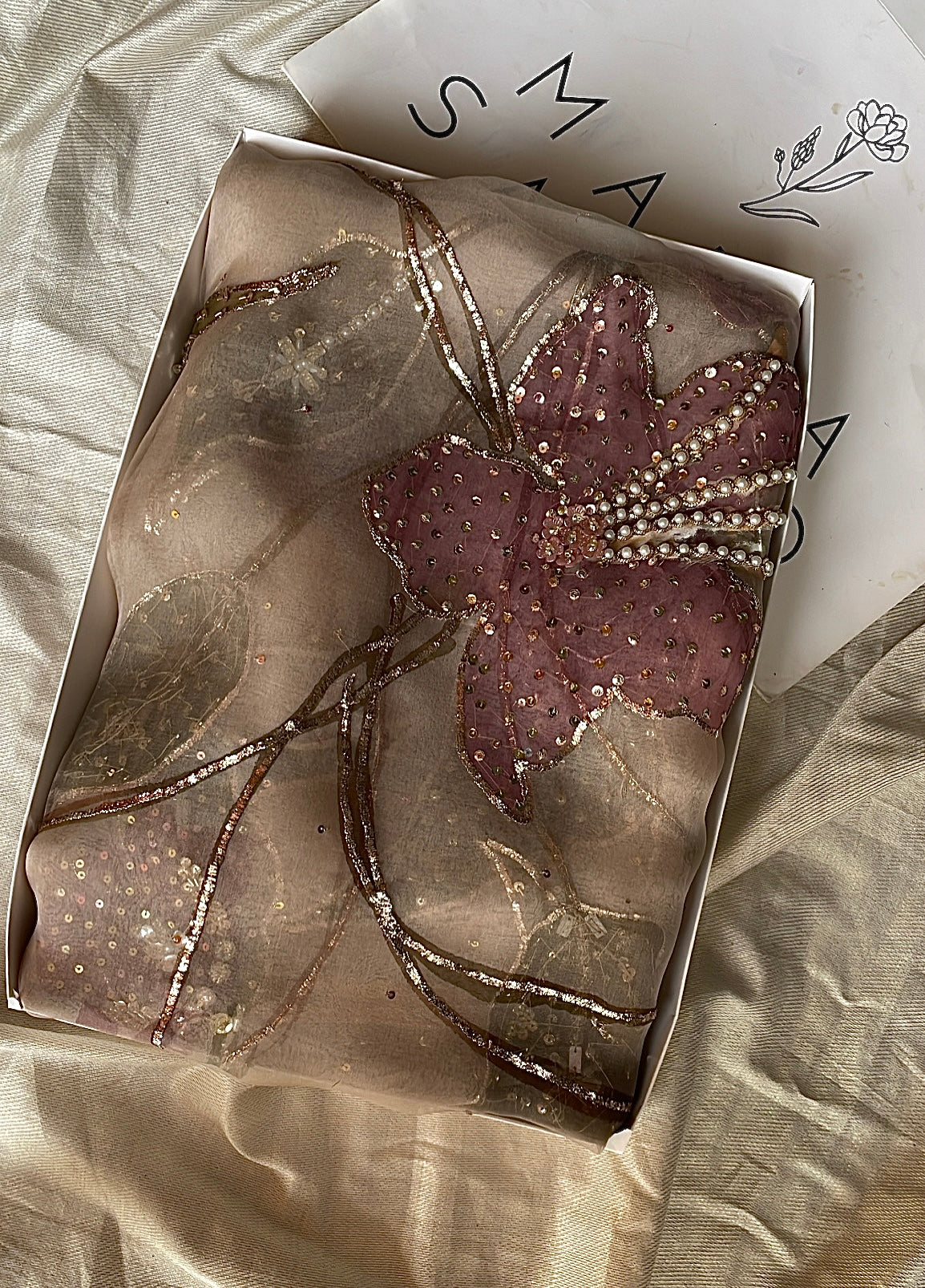 Festive HandPainted Dupatta