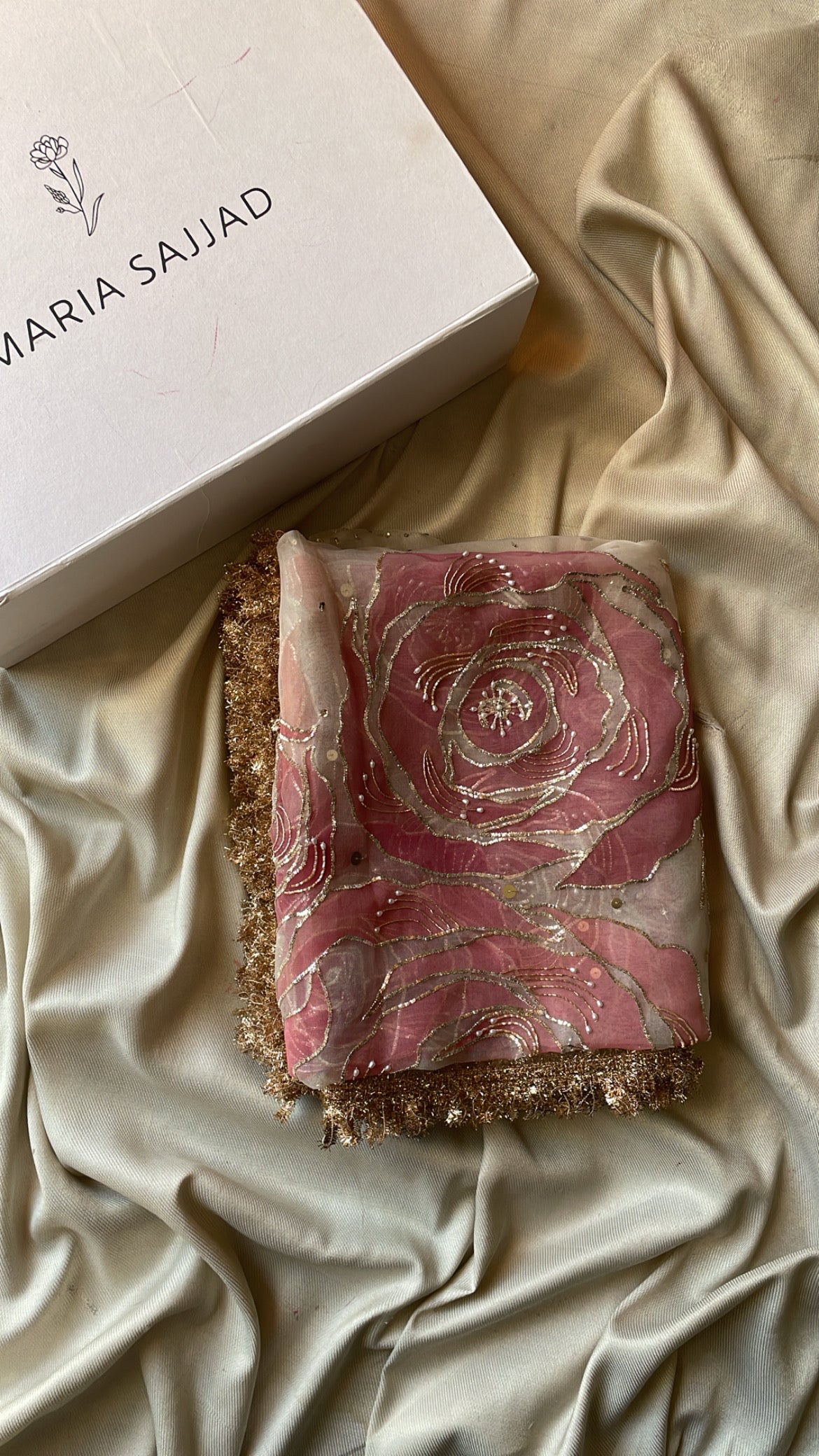 Formal Handpainted Dupatta