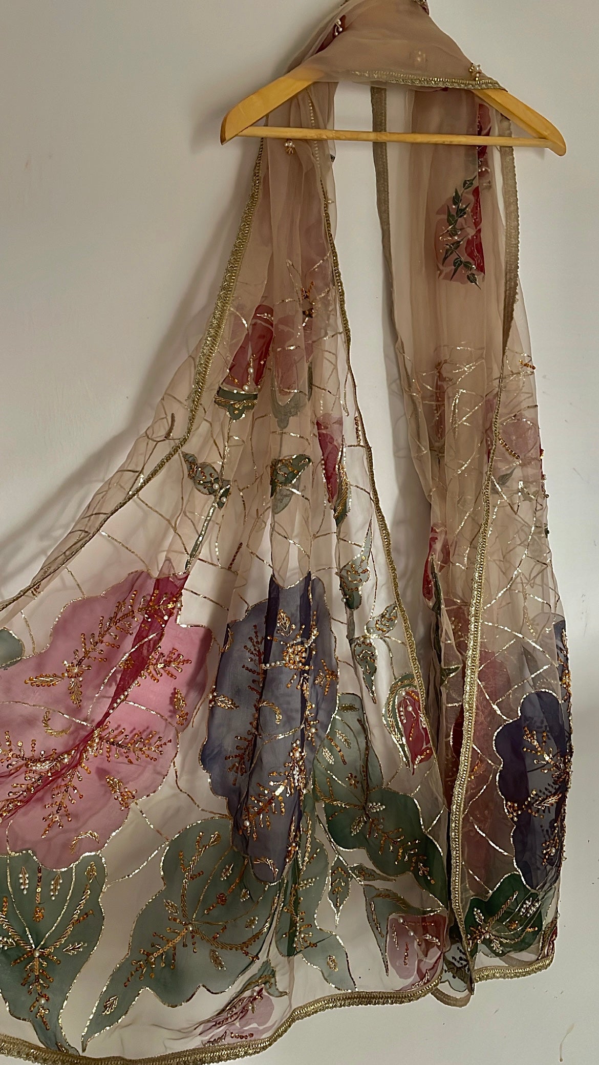 Festive HandPainted Dupatta