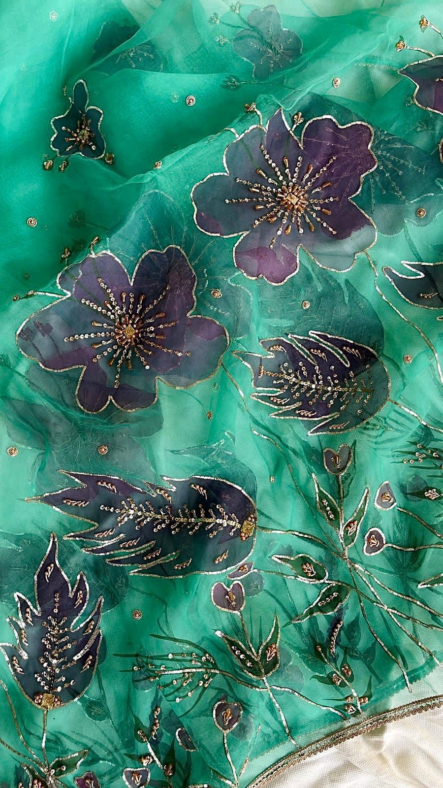 Festive HandPainted Dupatta