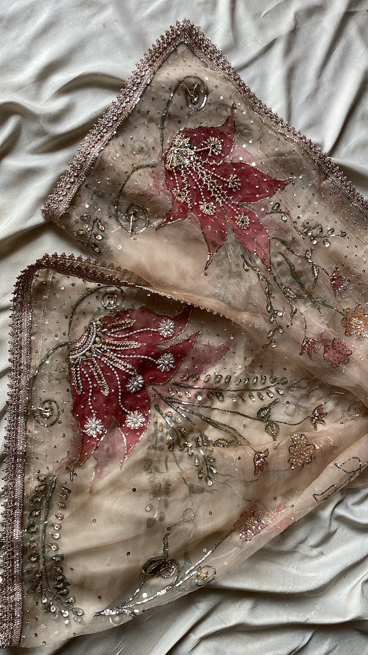 Festive HandPainted Dupatta