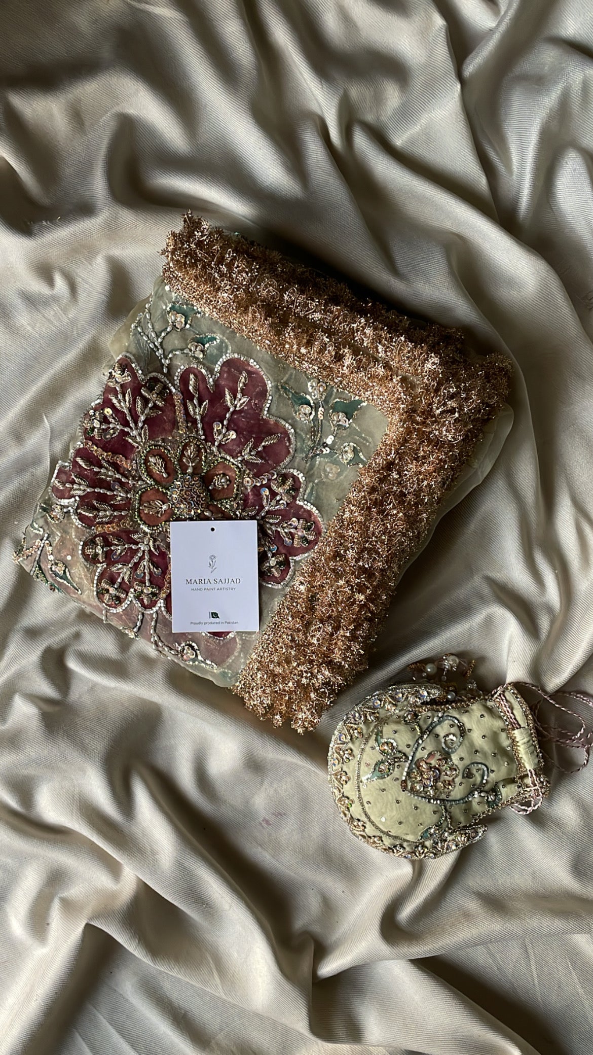 Formal Handpainted Dupatta