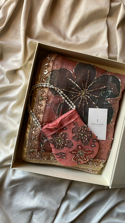 Festive HandPainted Dupatta