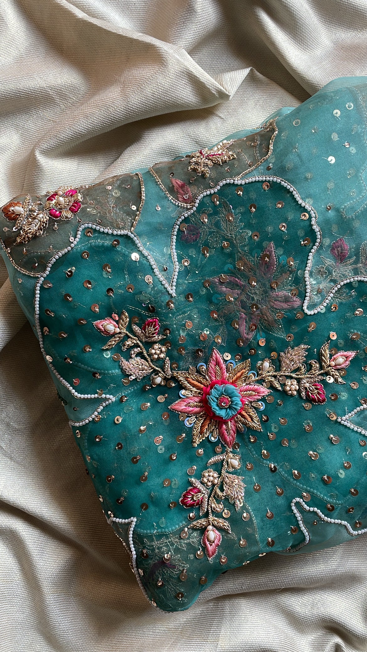 Festive HandPainted Dupatta