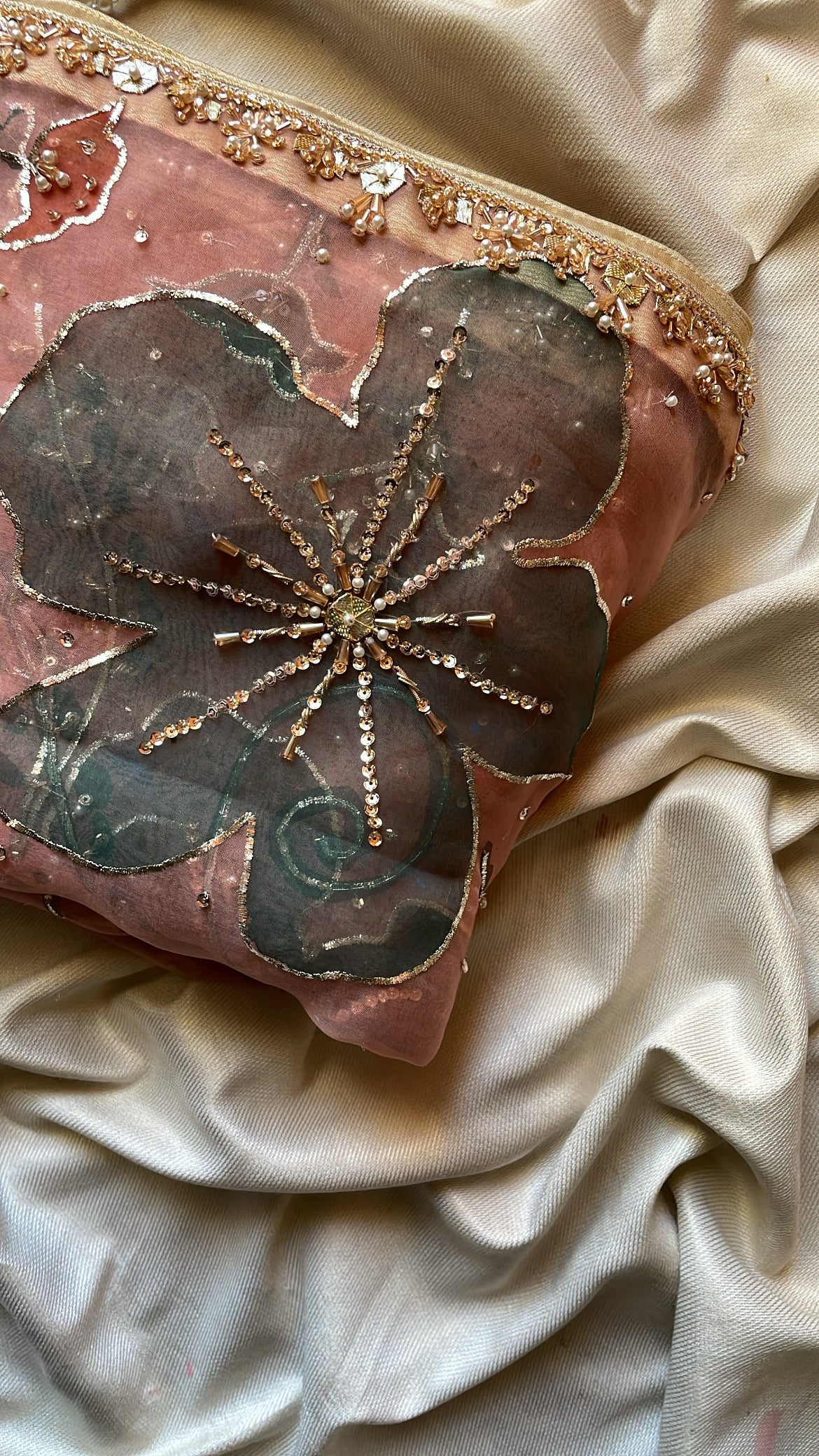 Festive HandPainted Dupatta