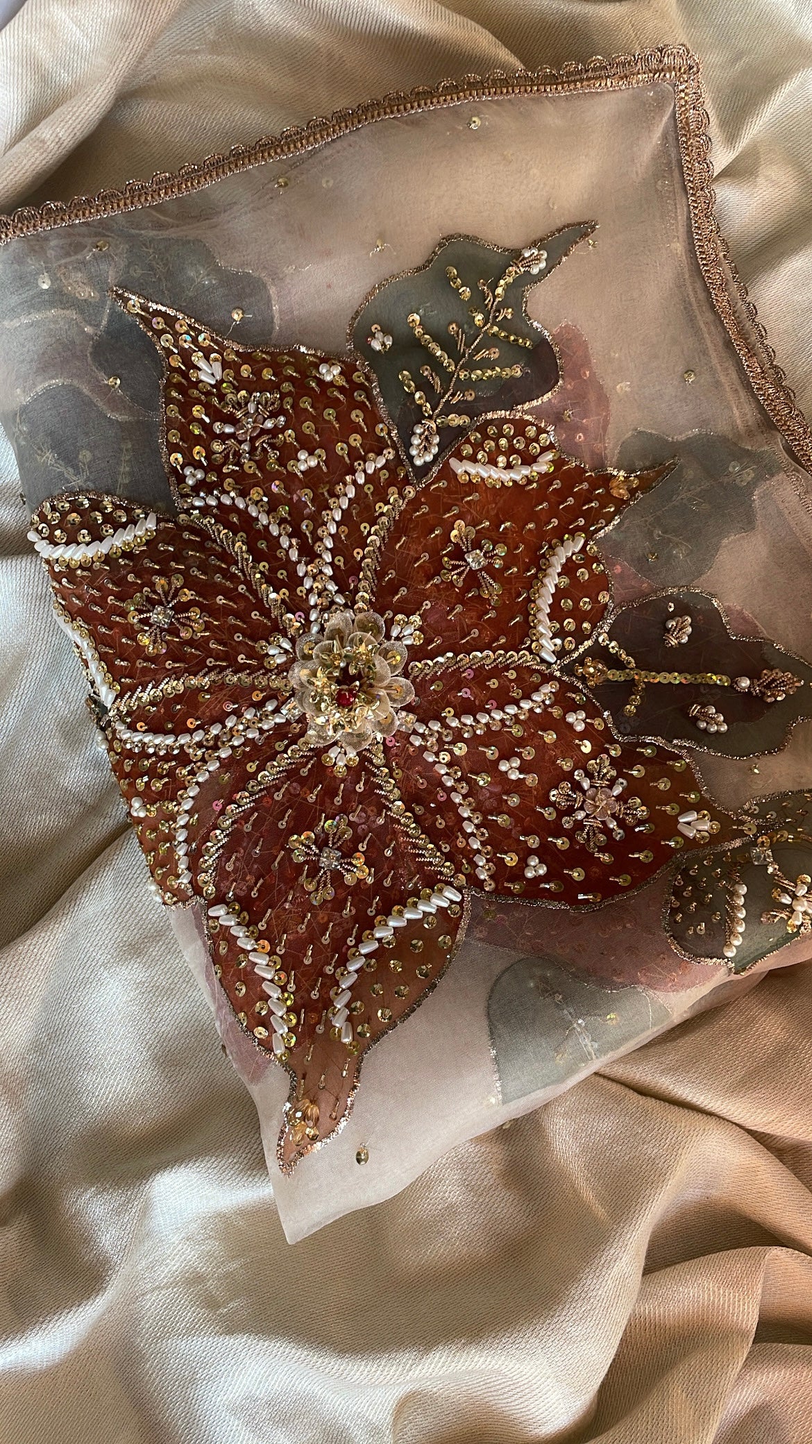 Festive HandPainted Dupatta