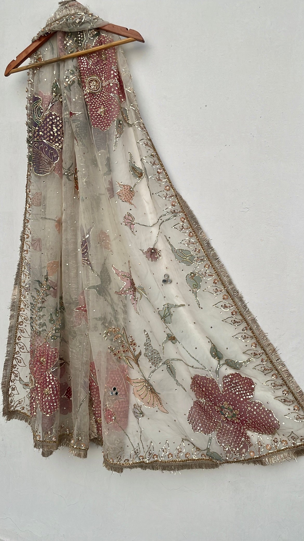 Bridal HandPainted Dupatta