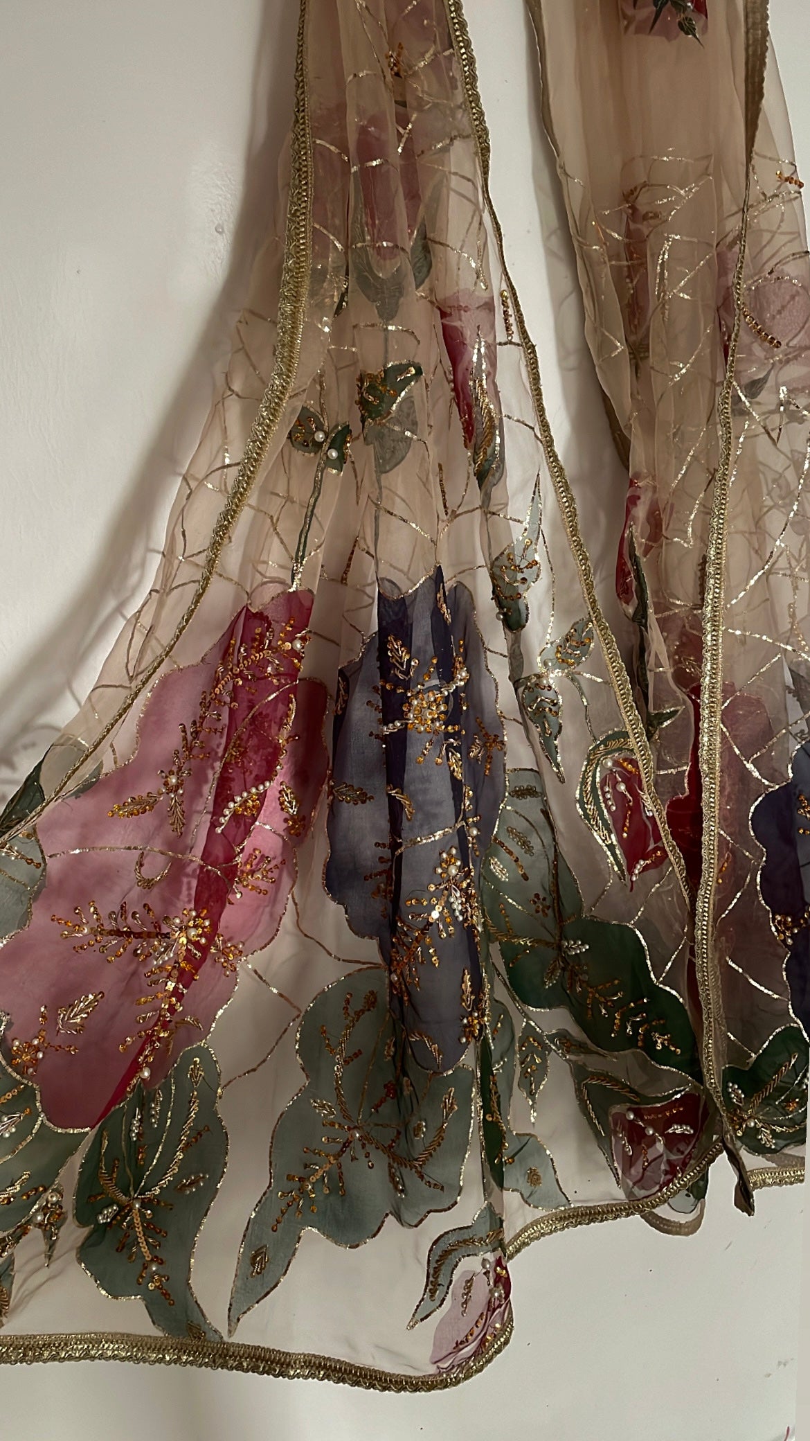 Festive HandPainted Dupatta