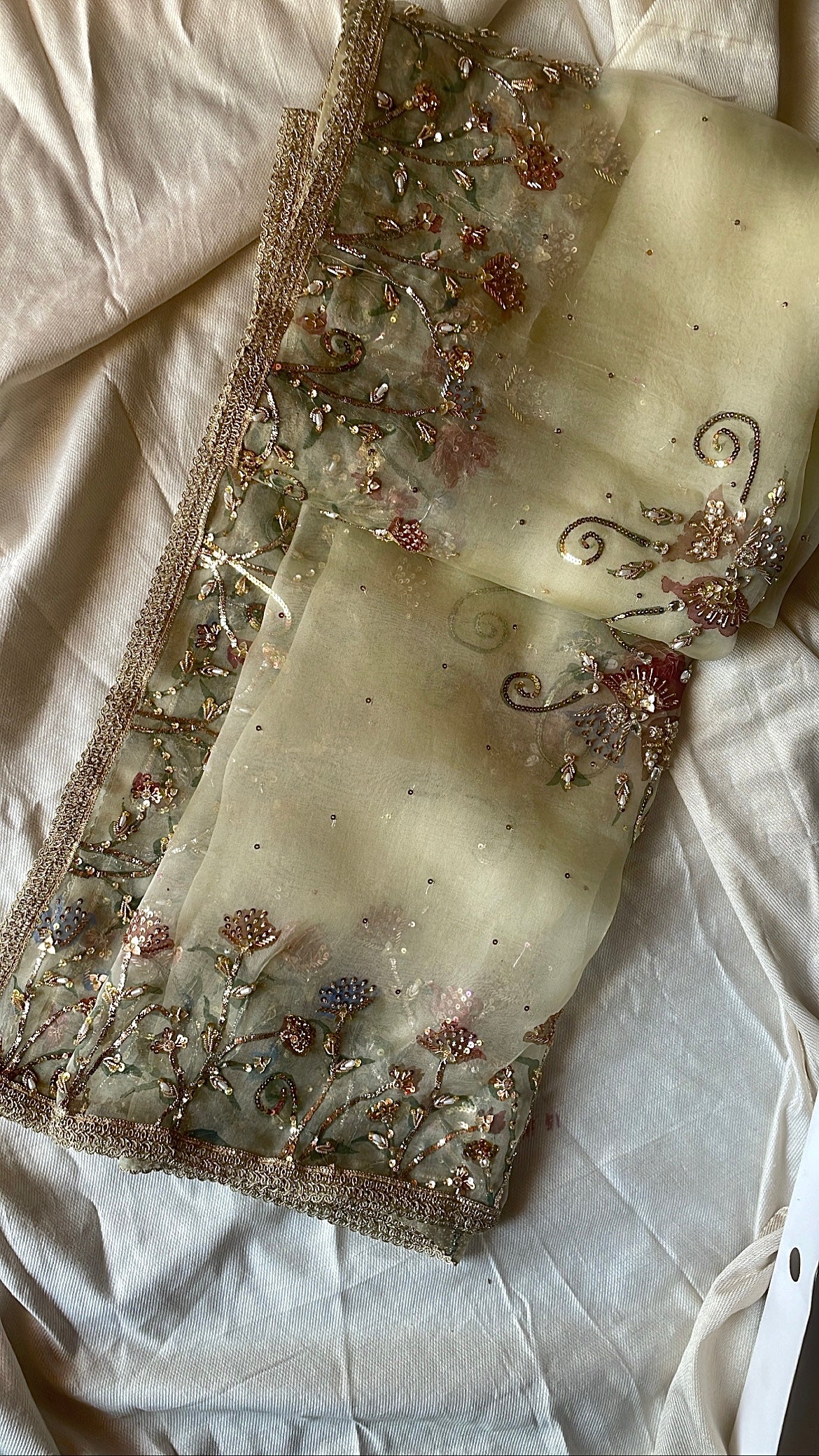 Festive HandPainted Dupatta