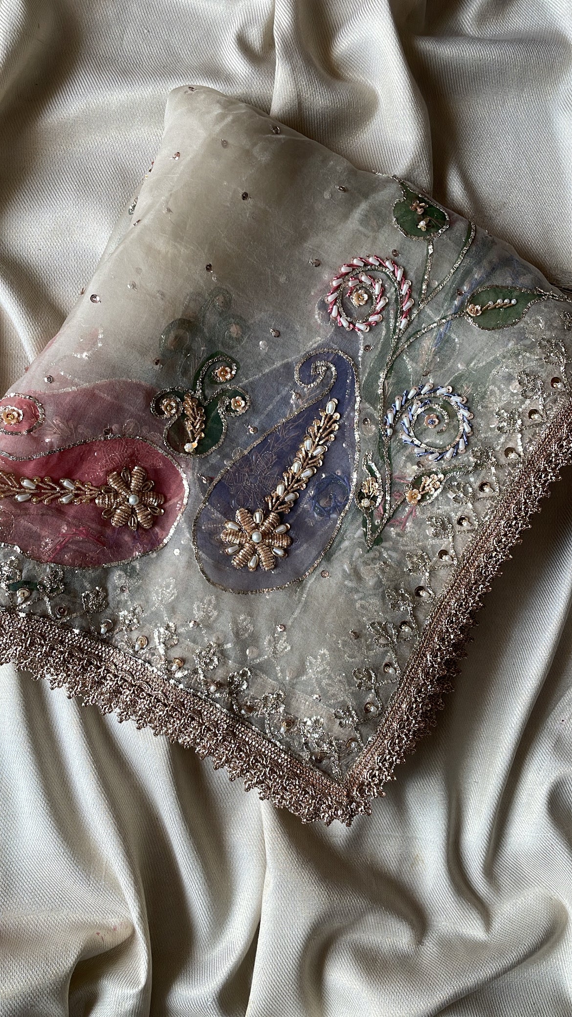 Festive HandPainted Dupatta