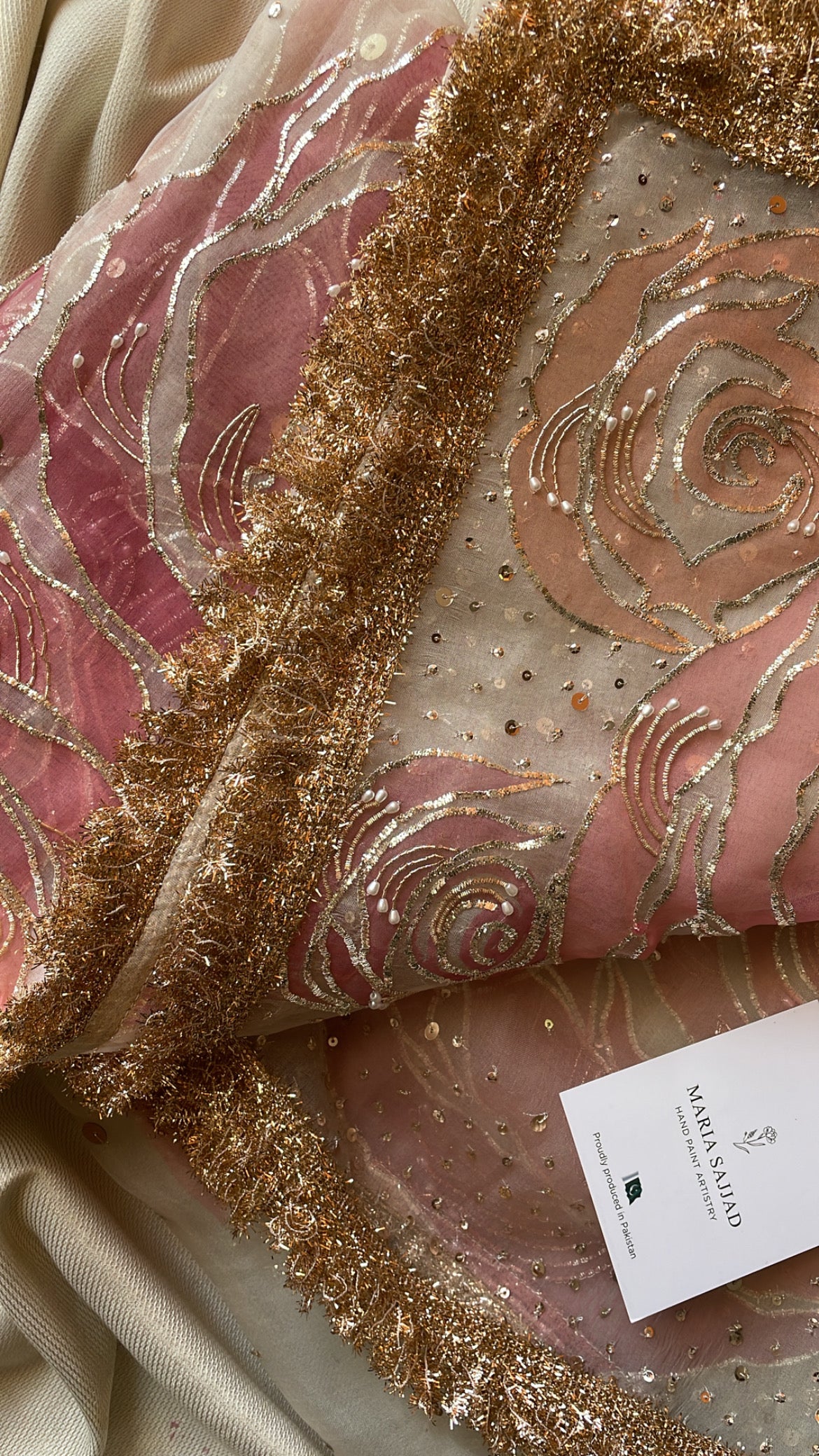 Formal Handpainted Dupatta