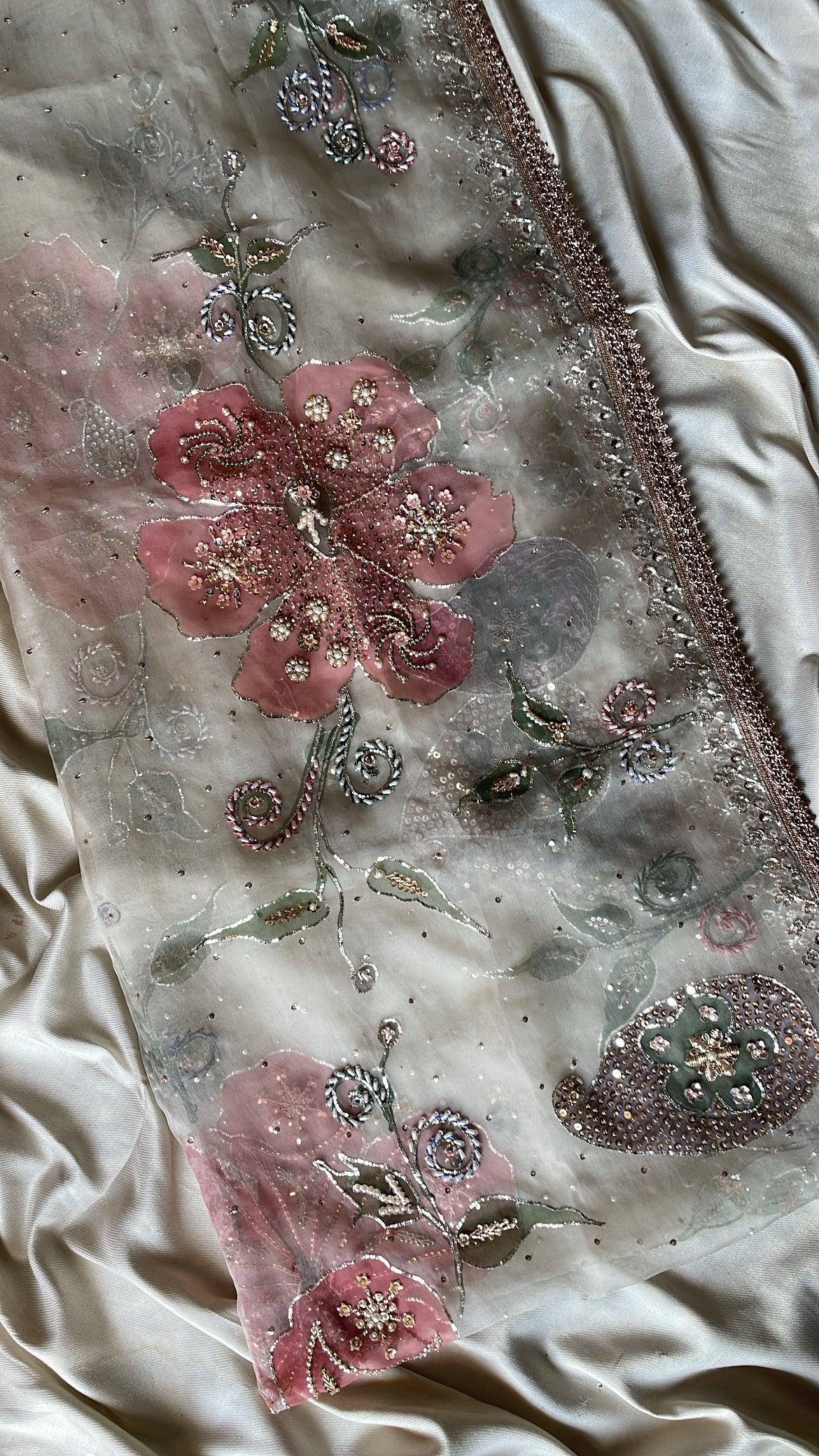 Festive HandPainted Dupatta