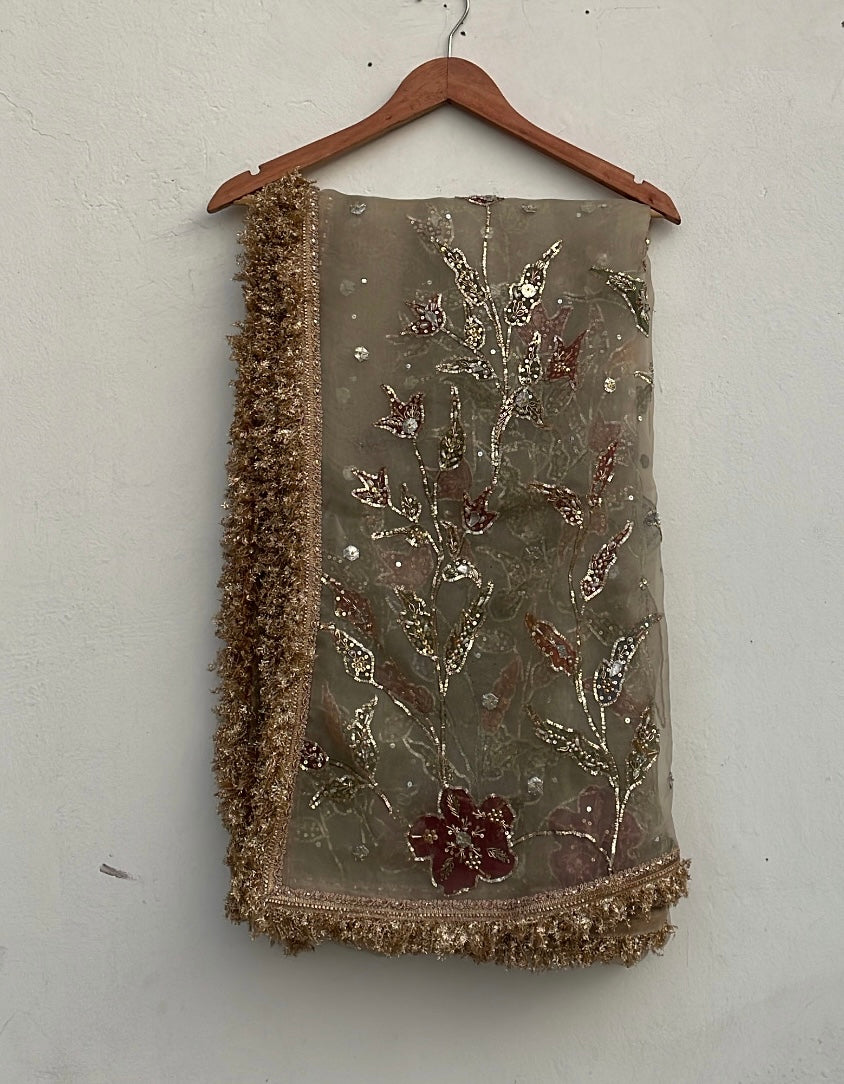 Festive HandPainted Dupatta