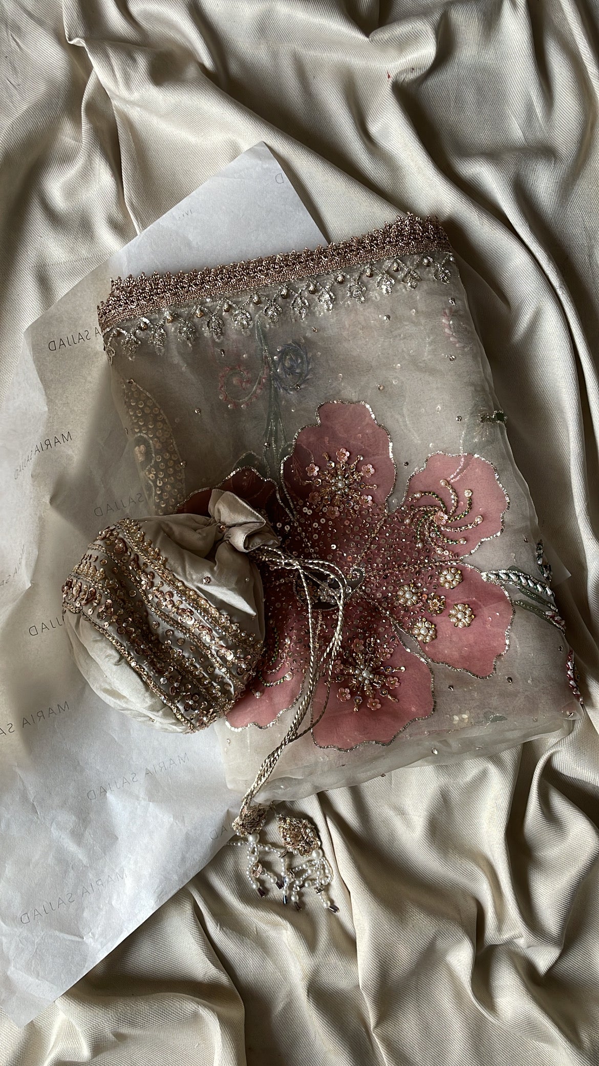 Festive HandPainted Dupatta