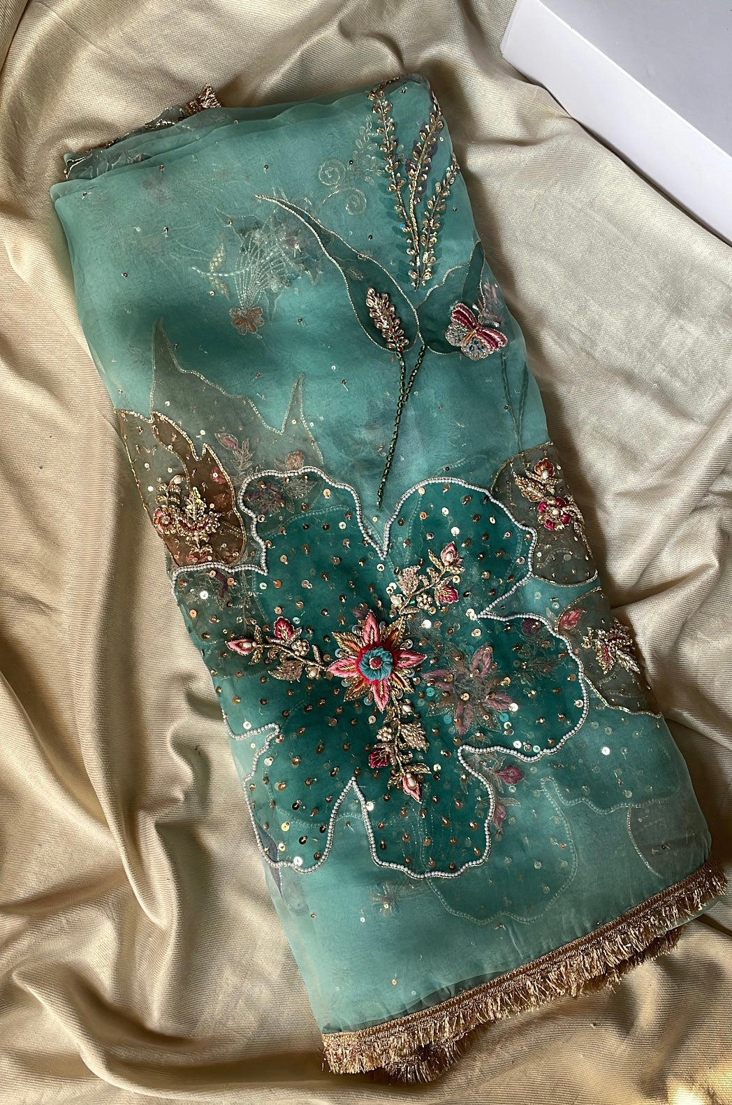 Festive HandPainted Dupatta