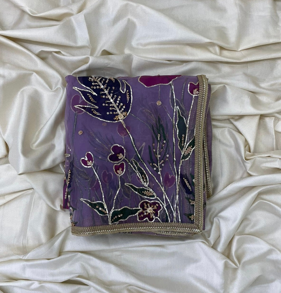 Festive HandPainted Dupatta