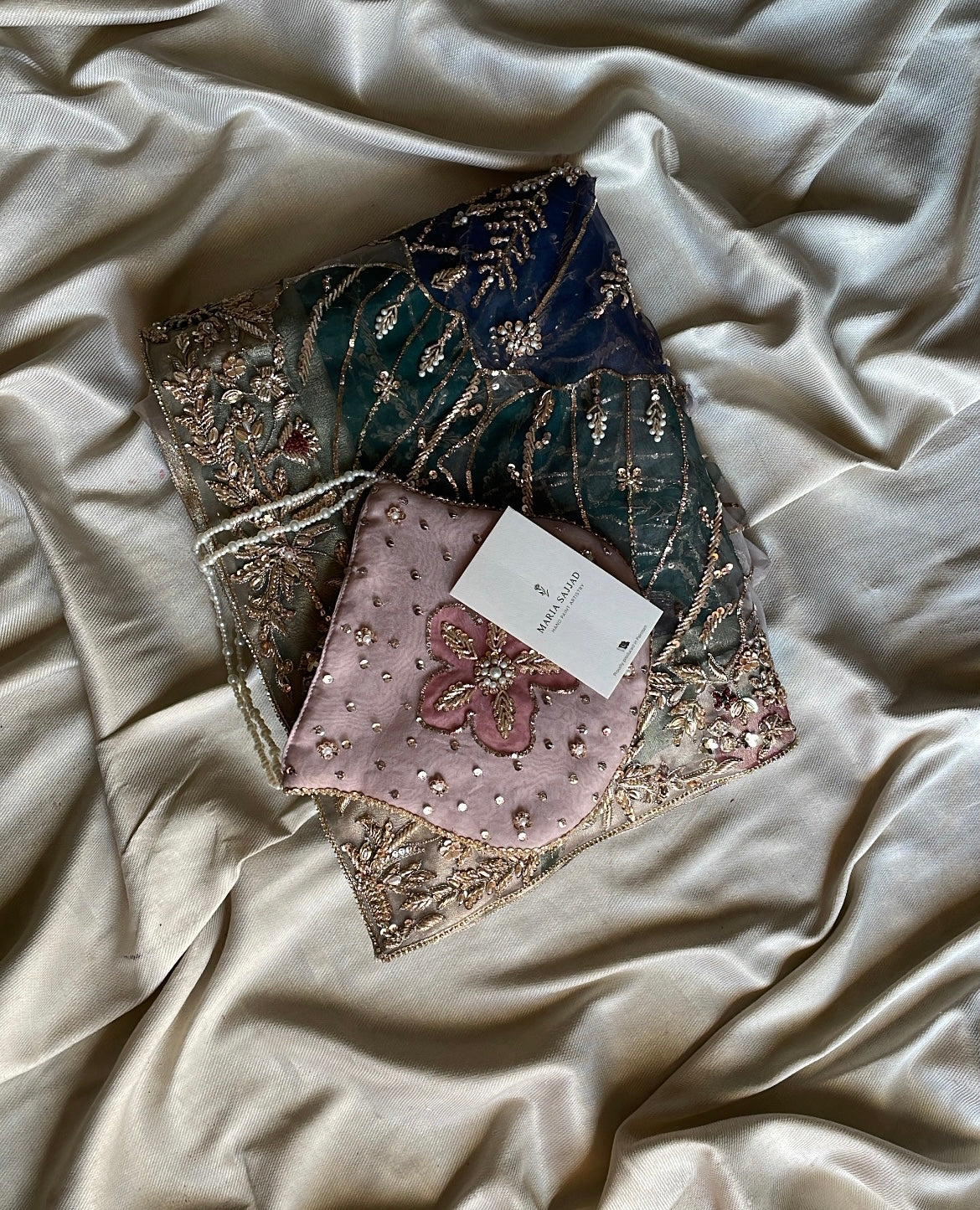 Bridal HandPainted Dupatta