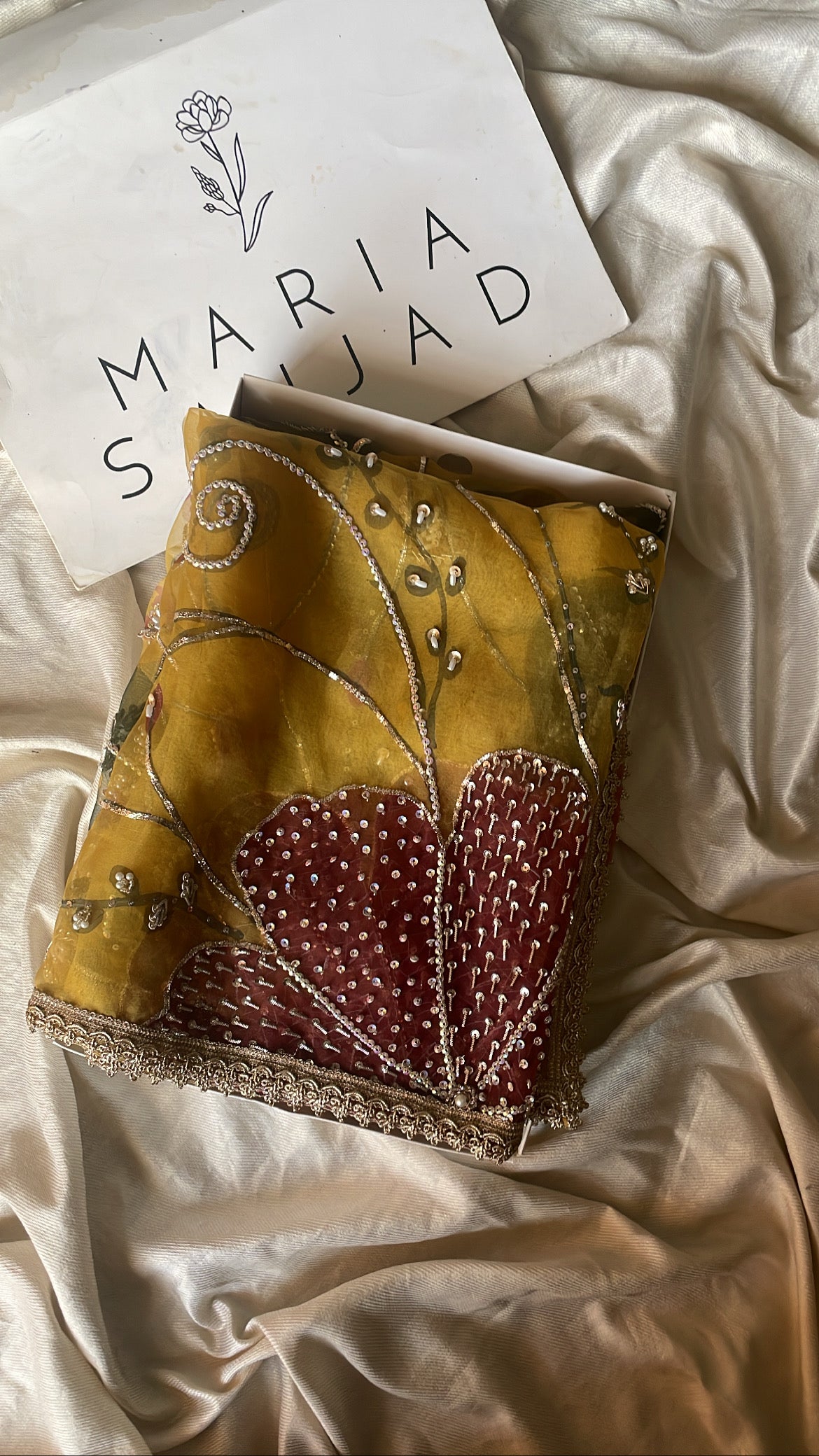 Festive HandPainted Dupatta