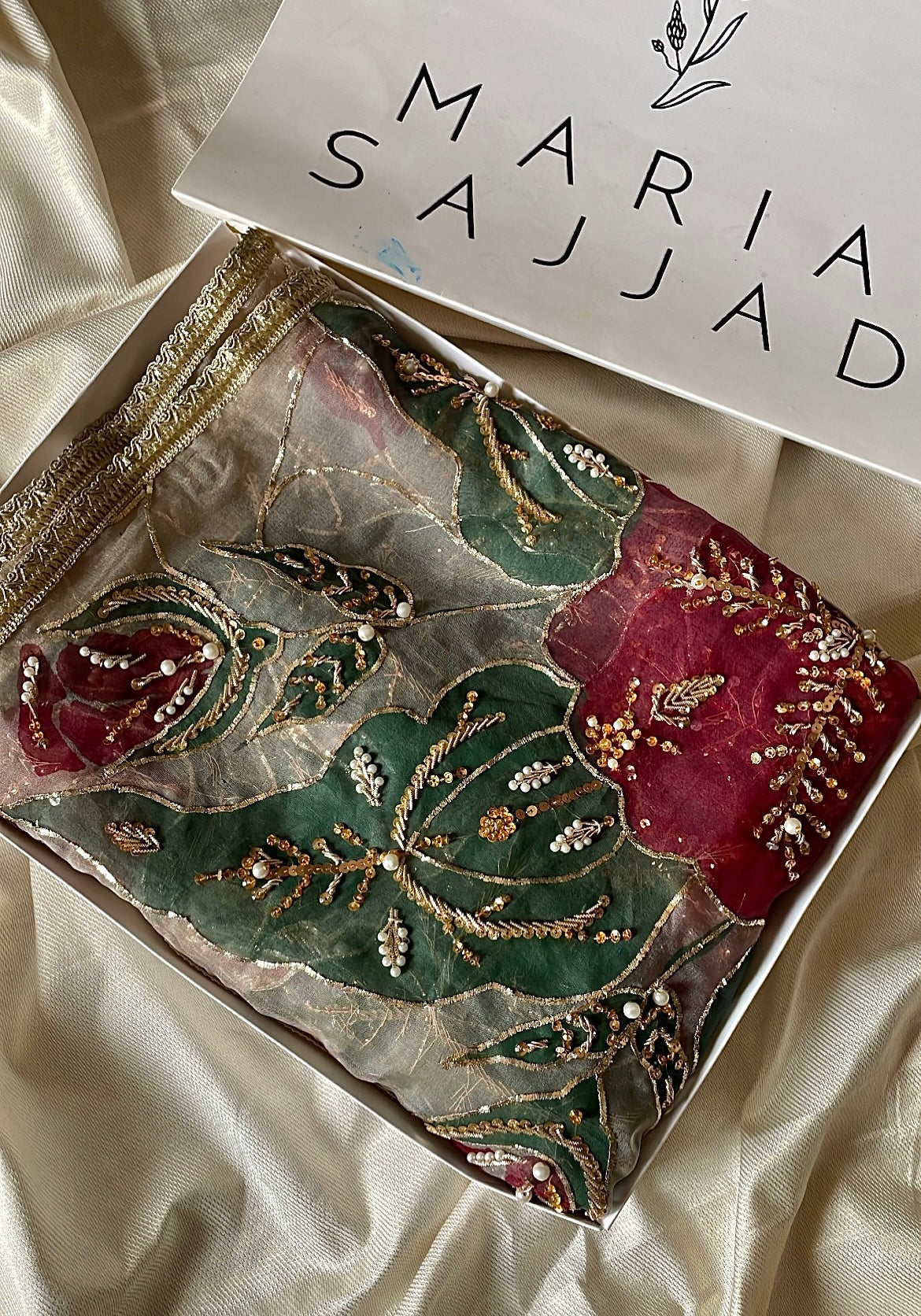 Festive HandPainted Dupatta