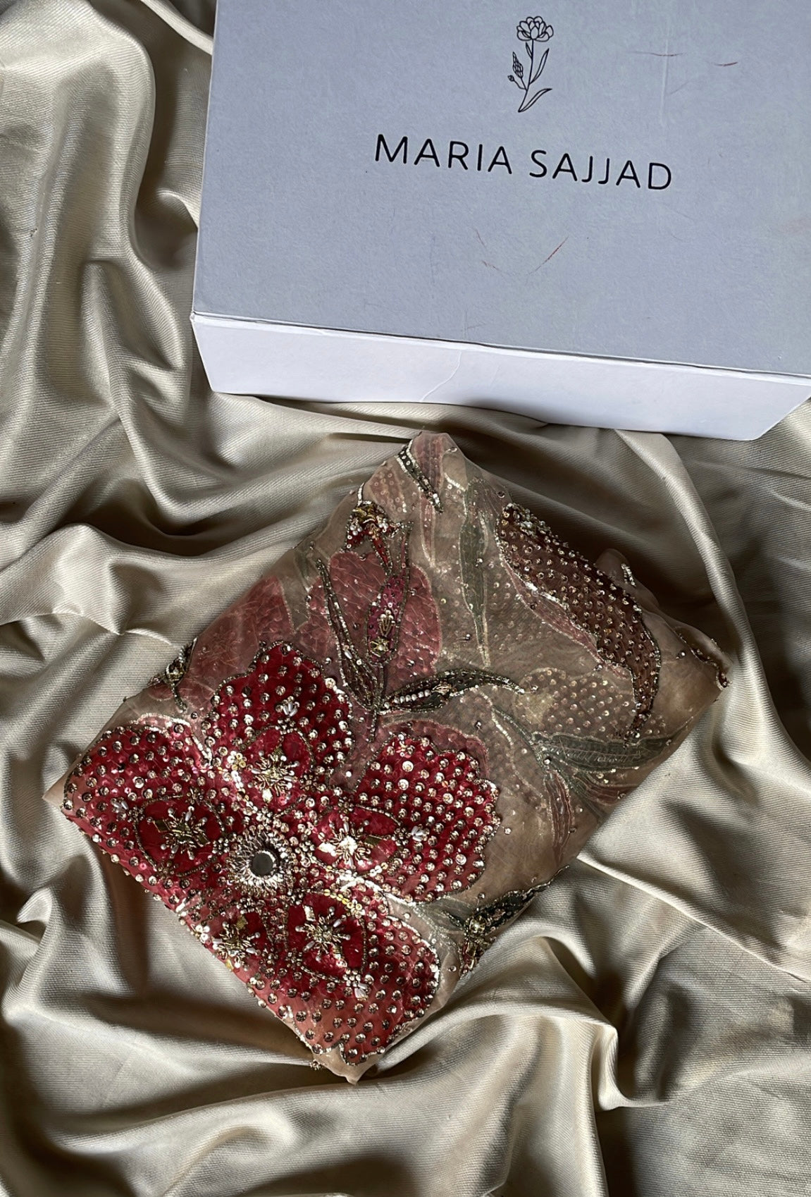 Festive HandPainted Dupatta