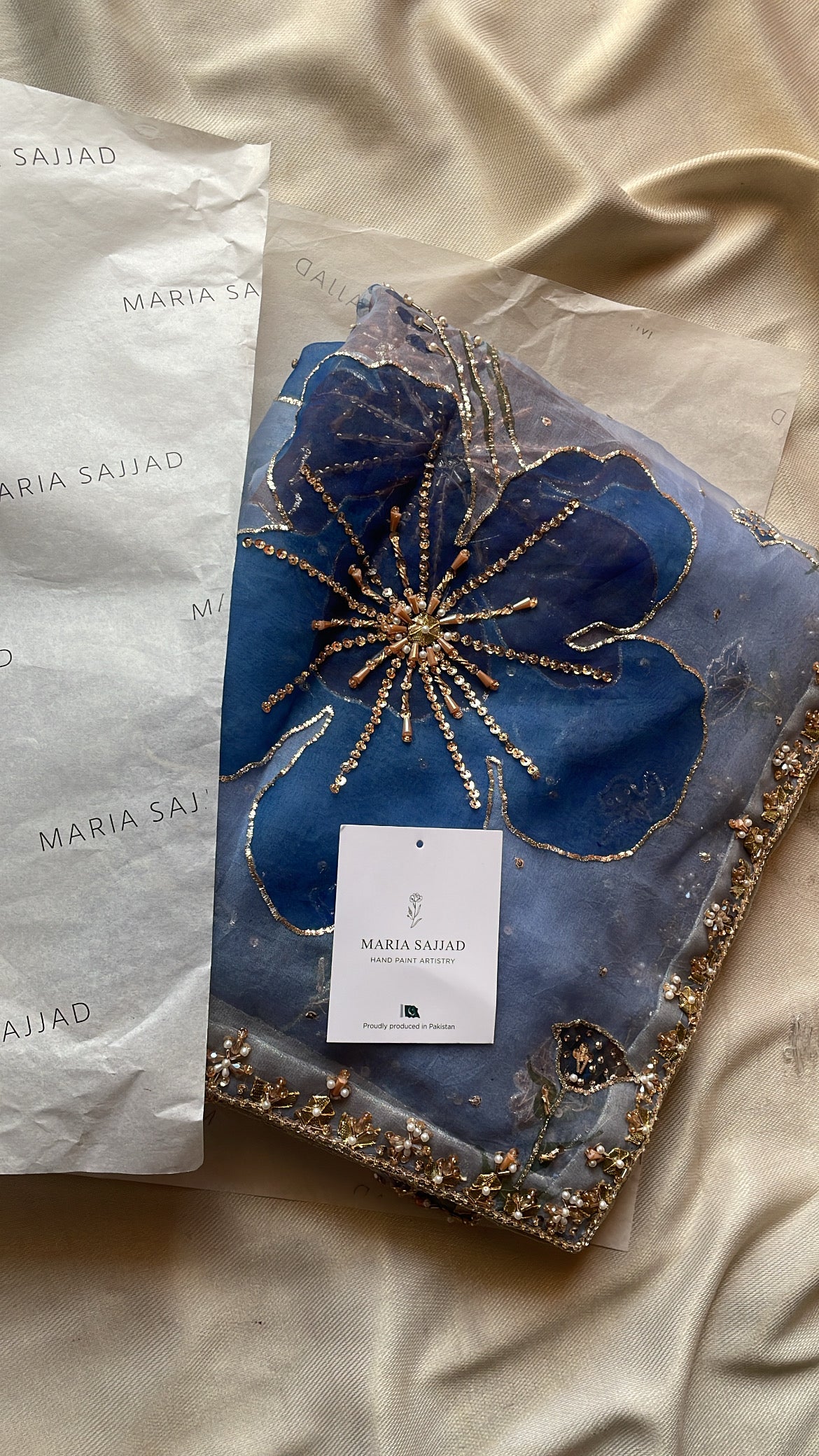 Festive HandPainted Dupatta