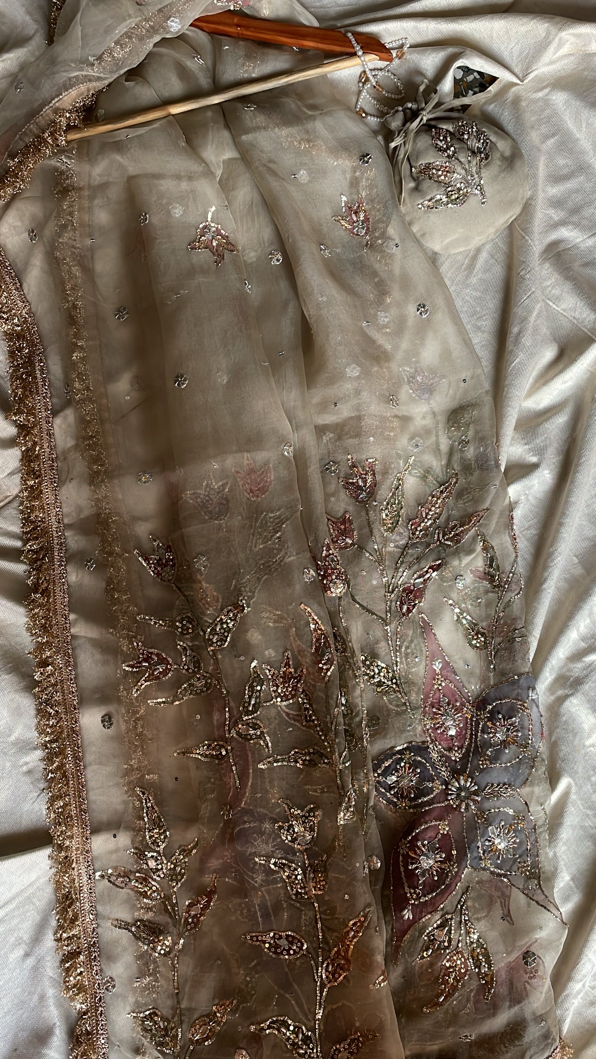 Festive HandPainted Dupatta