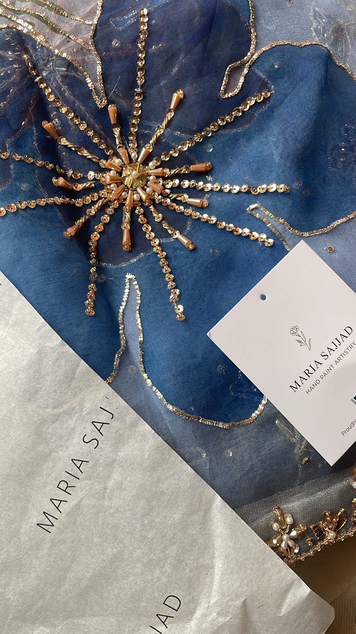 Festive HandPainted Dupatta