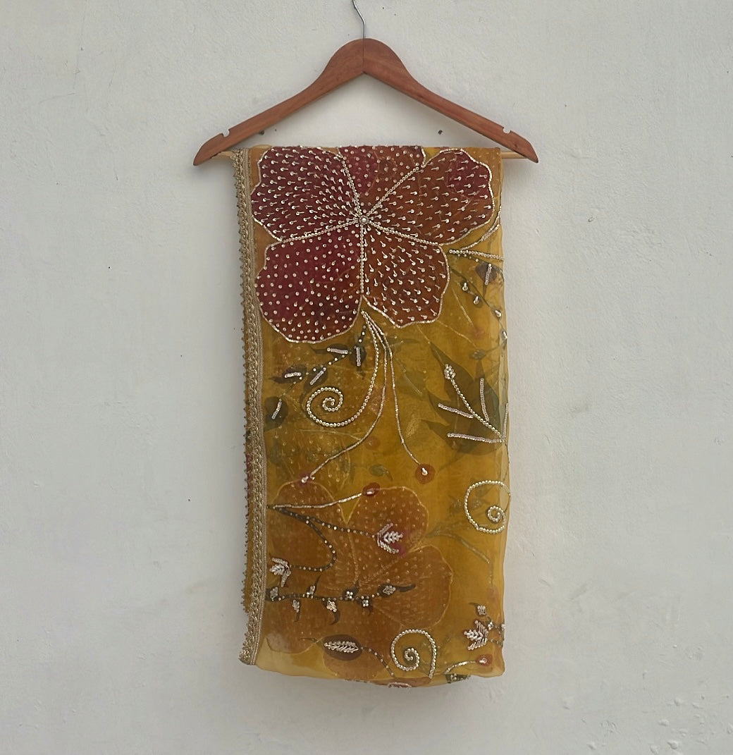 Festive HandPainted Dupatta