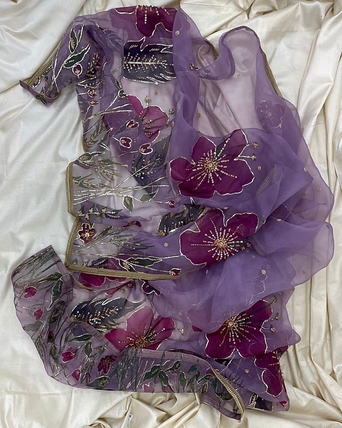 Festive HandPainted Dupatta