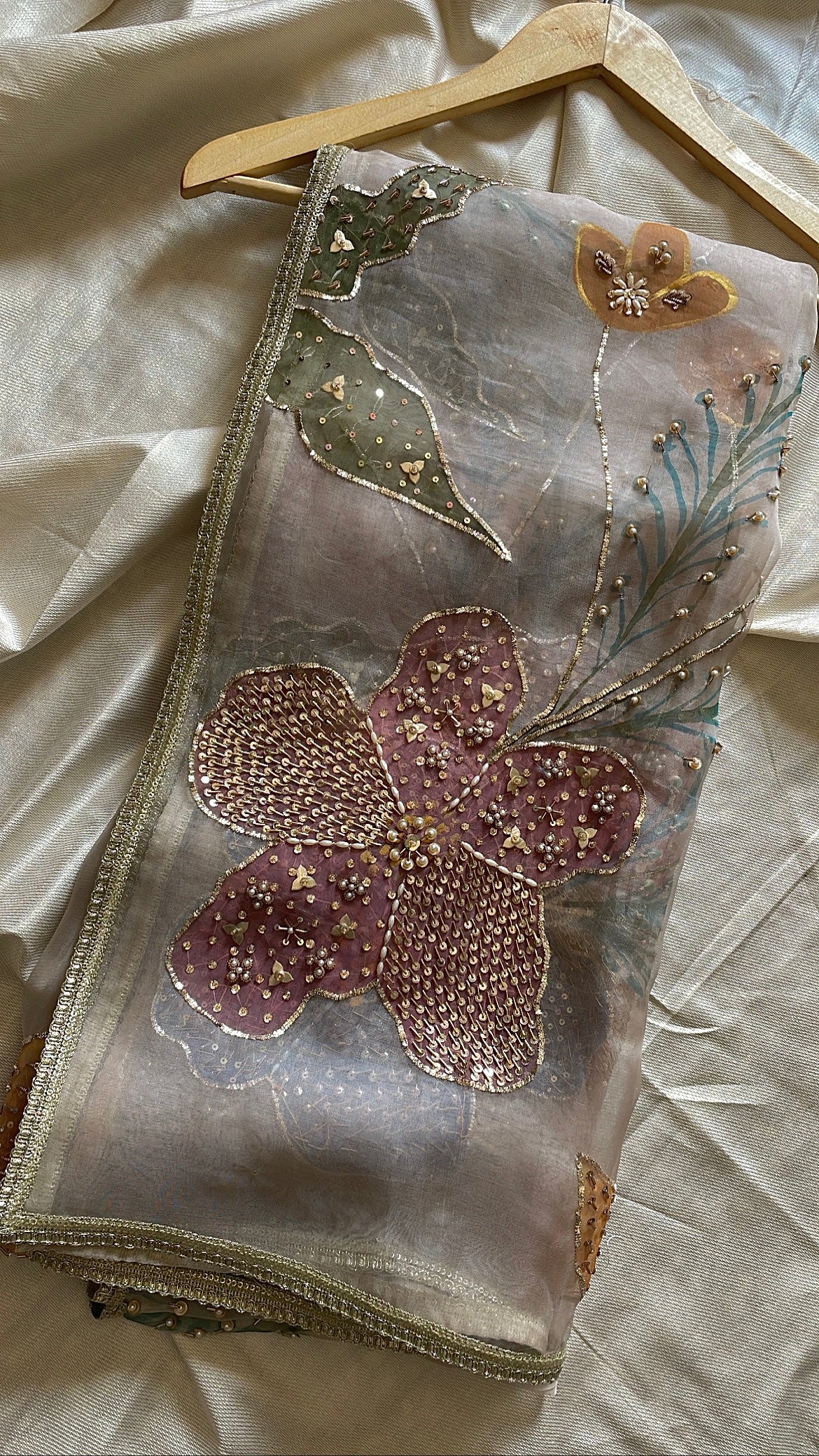 Festive HandPainted Dupatta