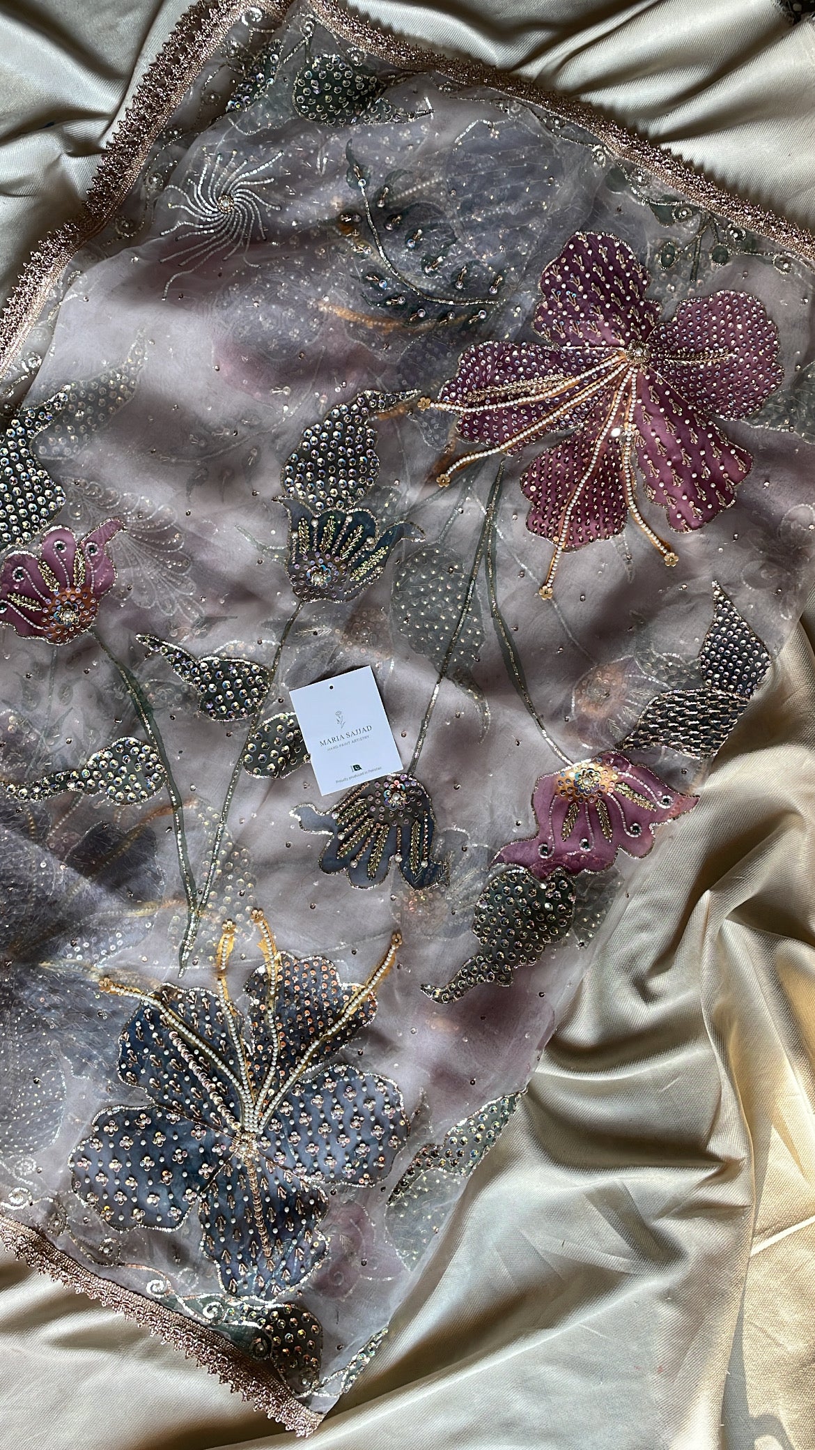 Festive HandPainted Dupatta