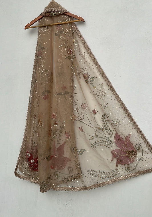 Festive HandPainted Dupatta